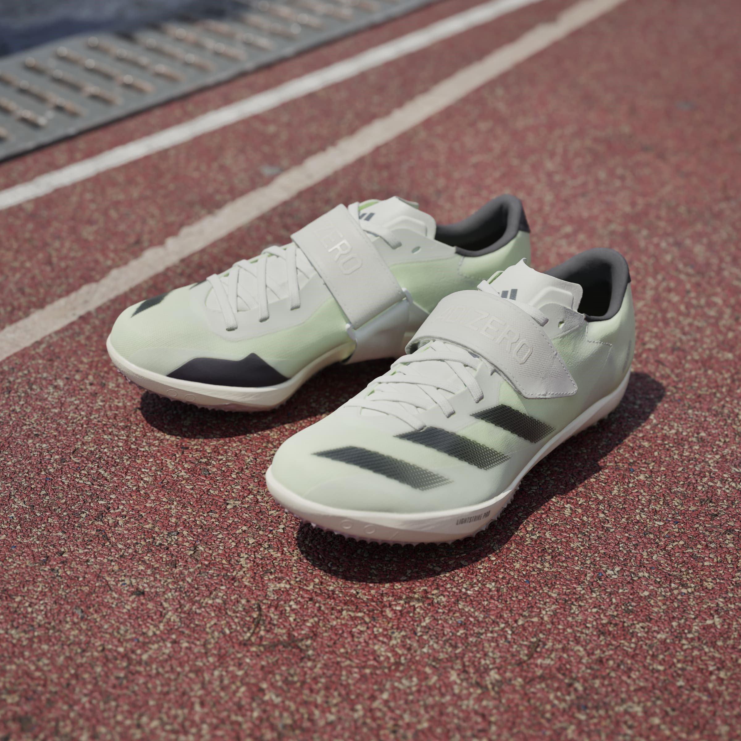 Ftwr White - adidas - Adizero Track Running Spikes - 12
