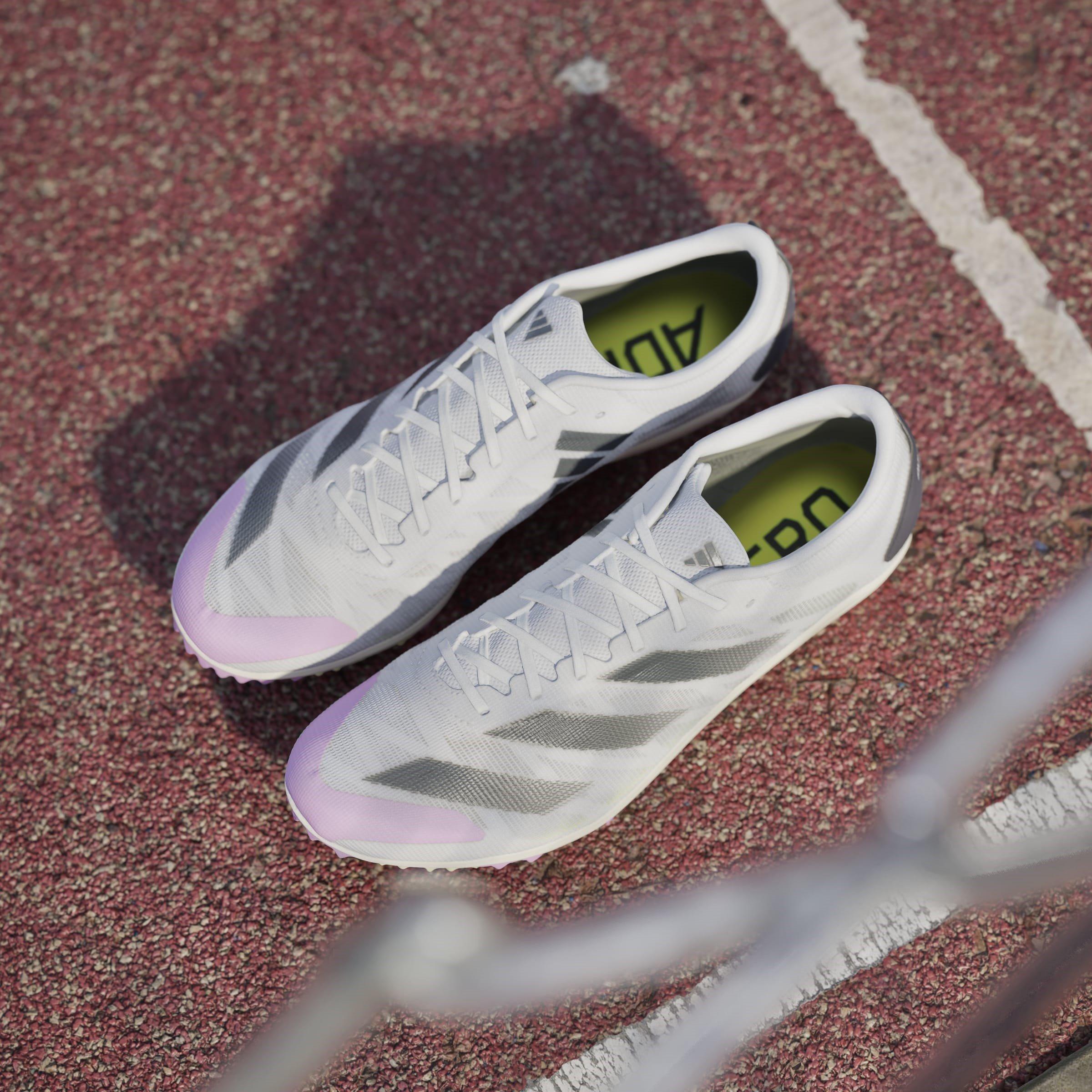Ftwr White - adidas - Adizero Running Spikes - 14