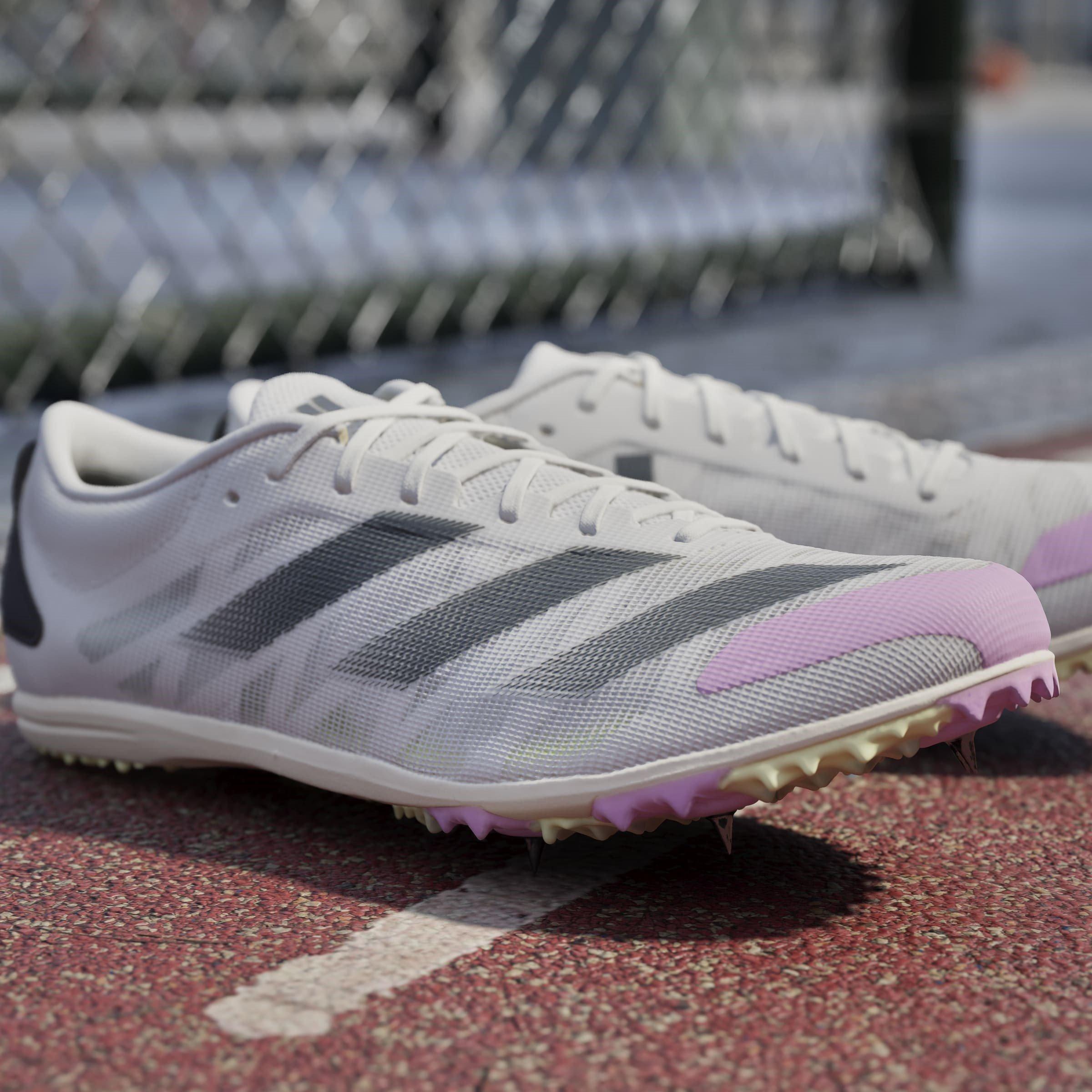 Ftwr White - adidas - Adizero Running Spikes - 15