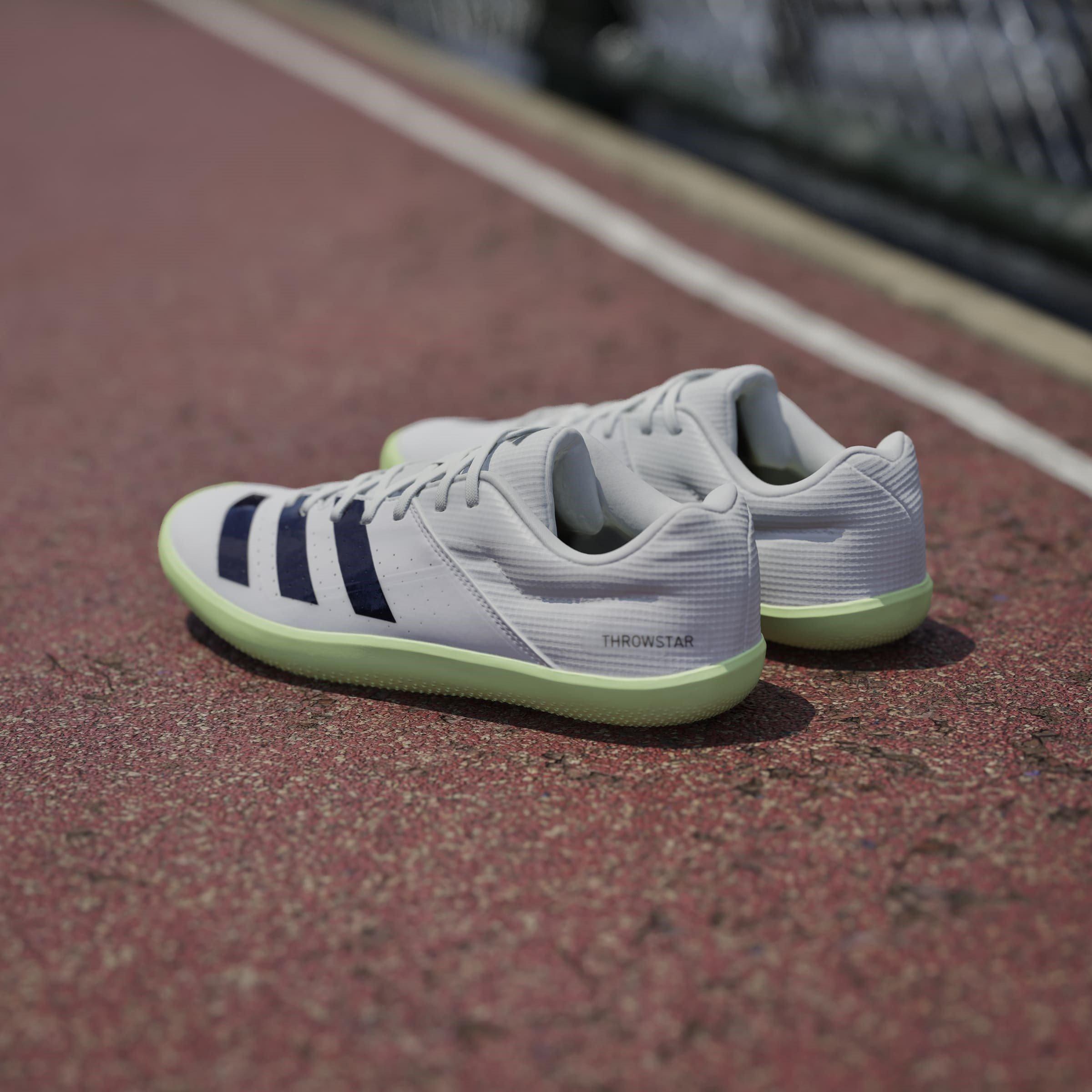 Ftwr White - adidas - Throwstar Synthetic Lightweight Track Running Spikes - 13