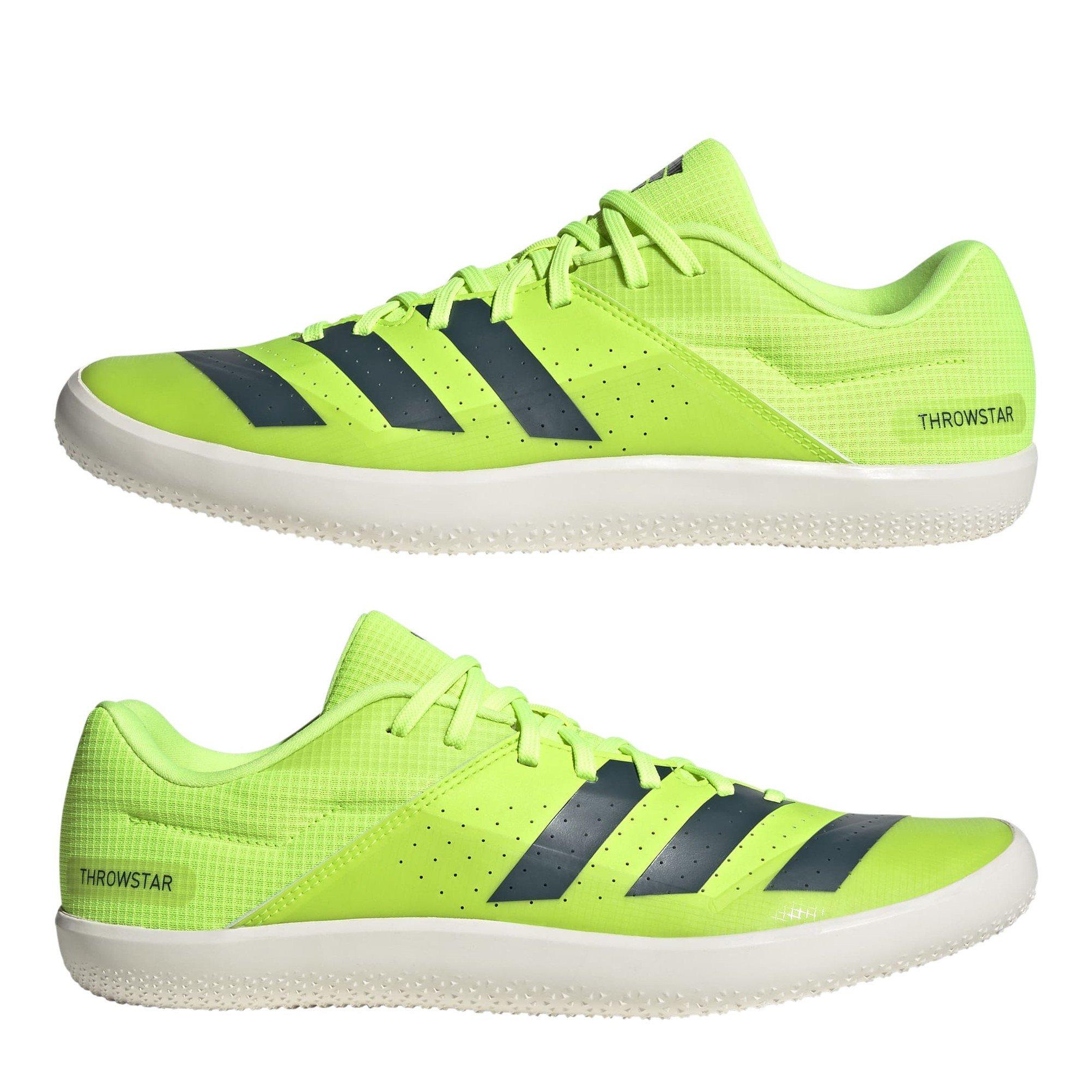 Lucid Lemon - adidas - Men's Throwstar Track Running Spike - 9