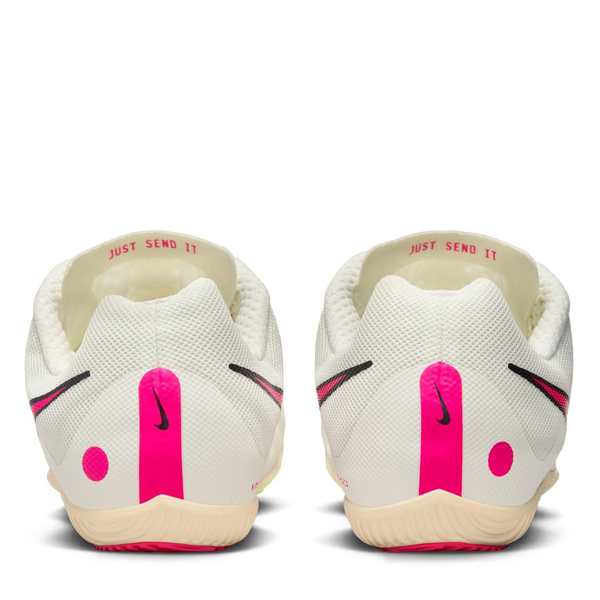 Sejl/Rosa - Nike - Zoom Rival Multi-Event Spike Track Shoes Adults - 5