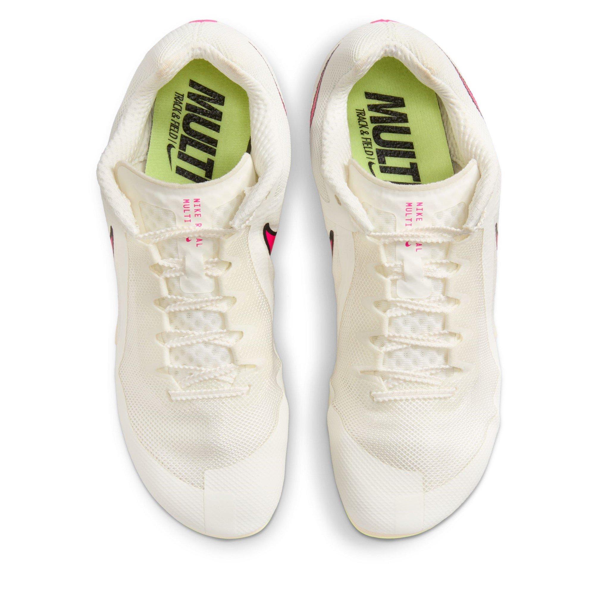 Sejl/Rosa - Nike - Zoom Rival Multi-Event Spike Track Shoes Adults - 6