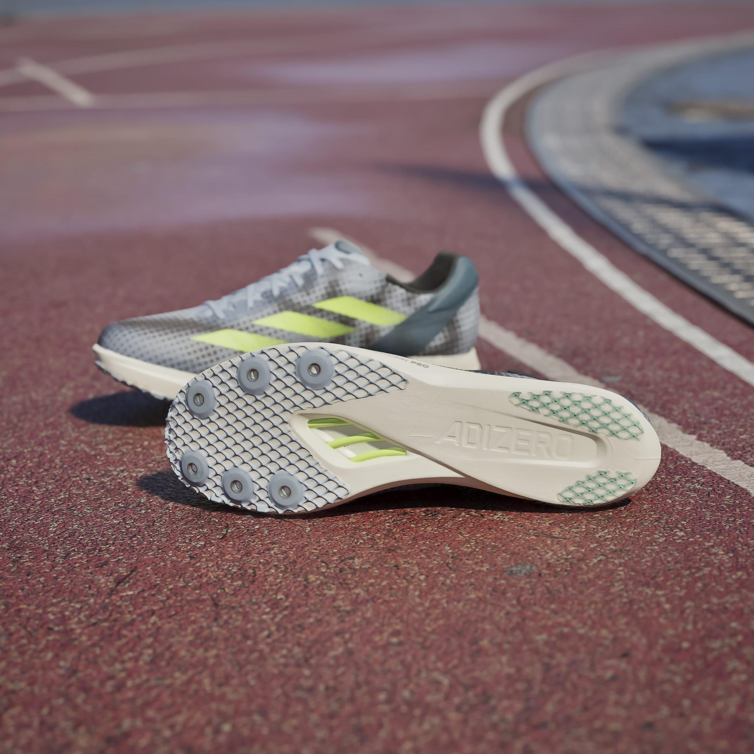 Blauw - adidas - Adizero Avanti Tyo Track and Field Lightstrike Shoes Mens - 12