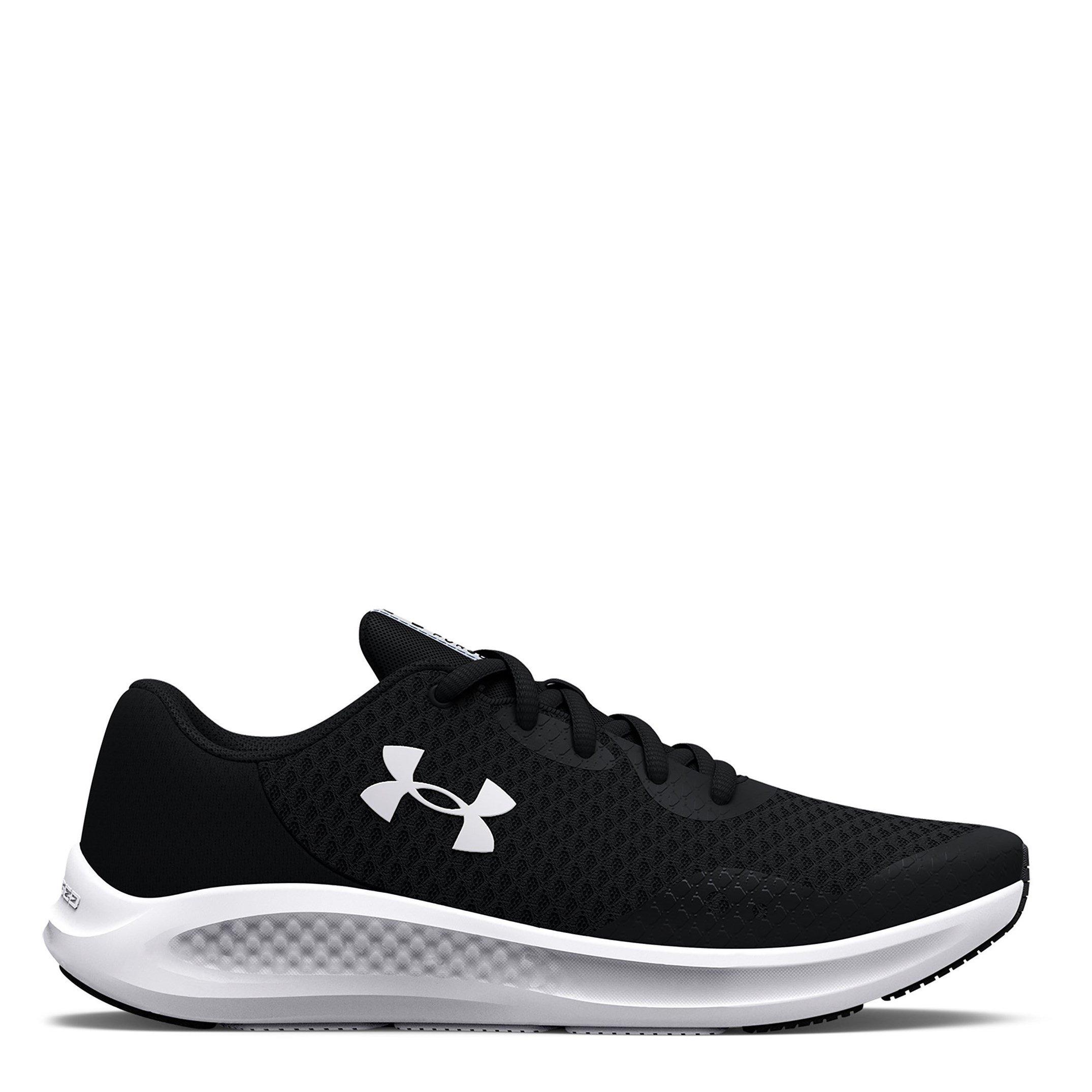 Sort/Hvid - Under Armour - BGS Charged Pursuit 3 Running Shoes Junior Boys - 1