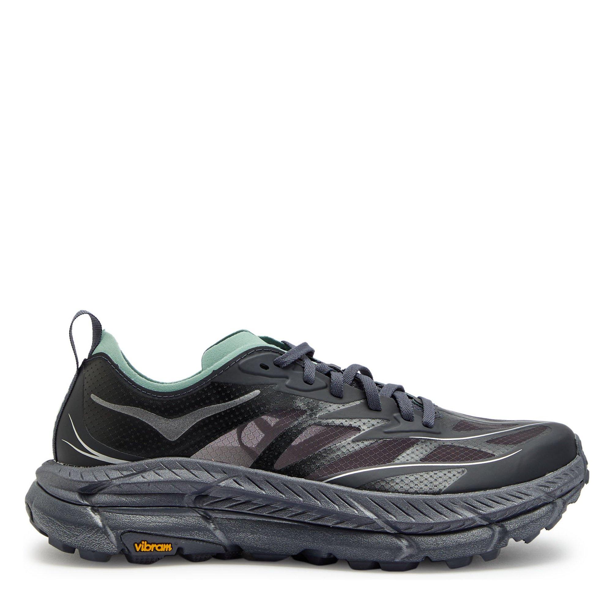 BLACK AND GREY - Hoka - Women's Mafate Speed 4 Lite Off-Road Running Shoes