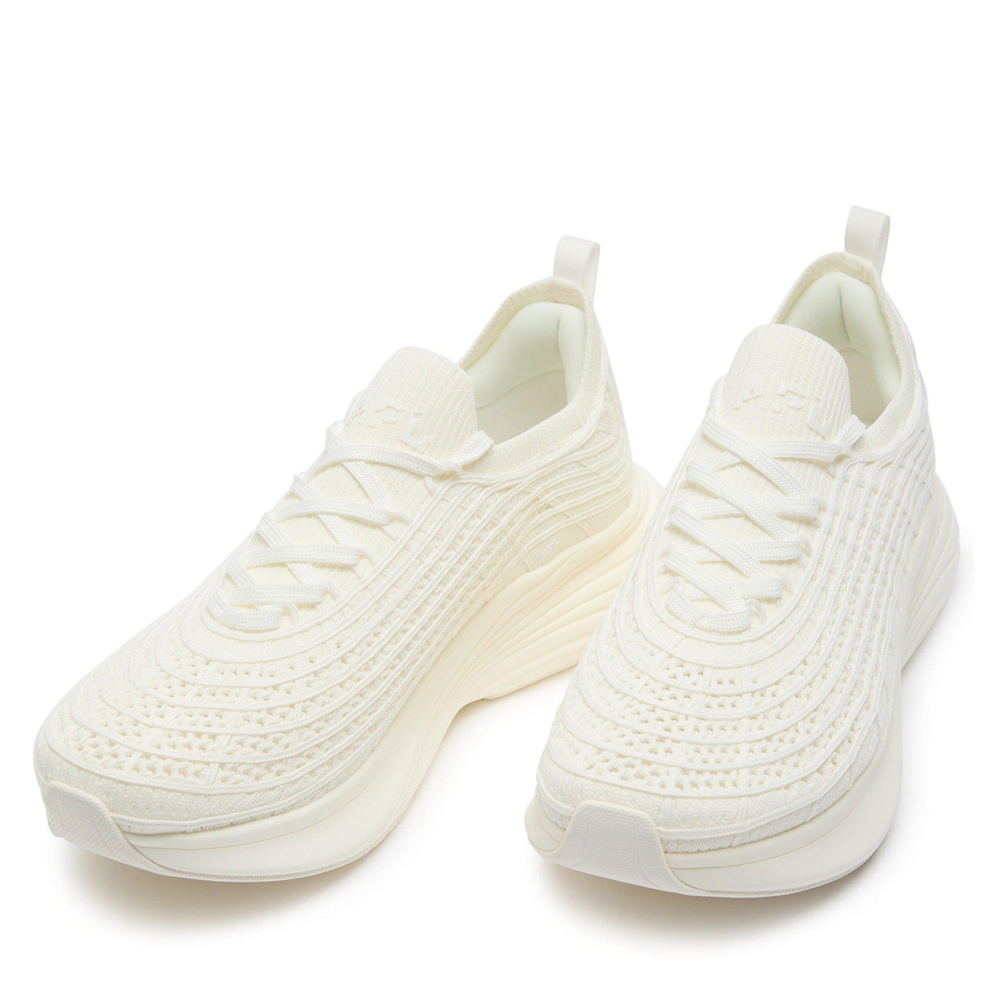 IVORY - Athletic Propulsion Labs - Women's Techloom Zipline Everyday Neutral Road Running Shoes - 3