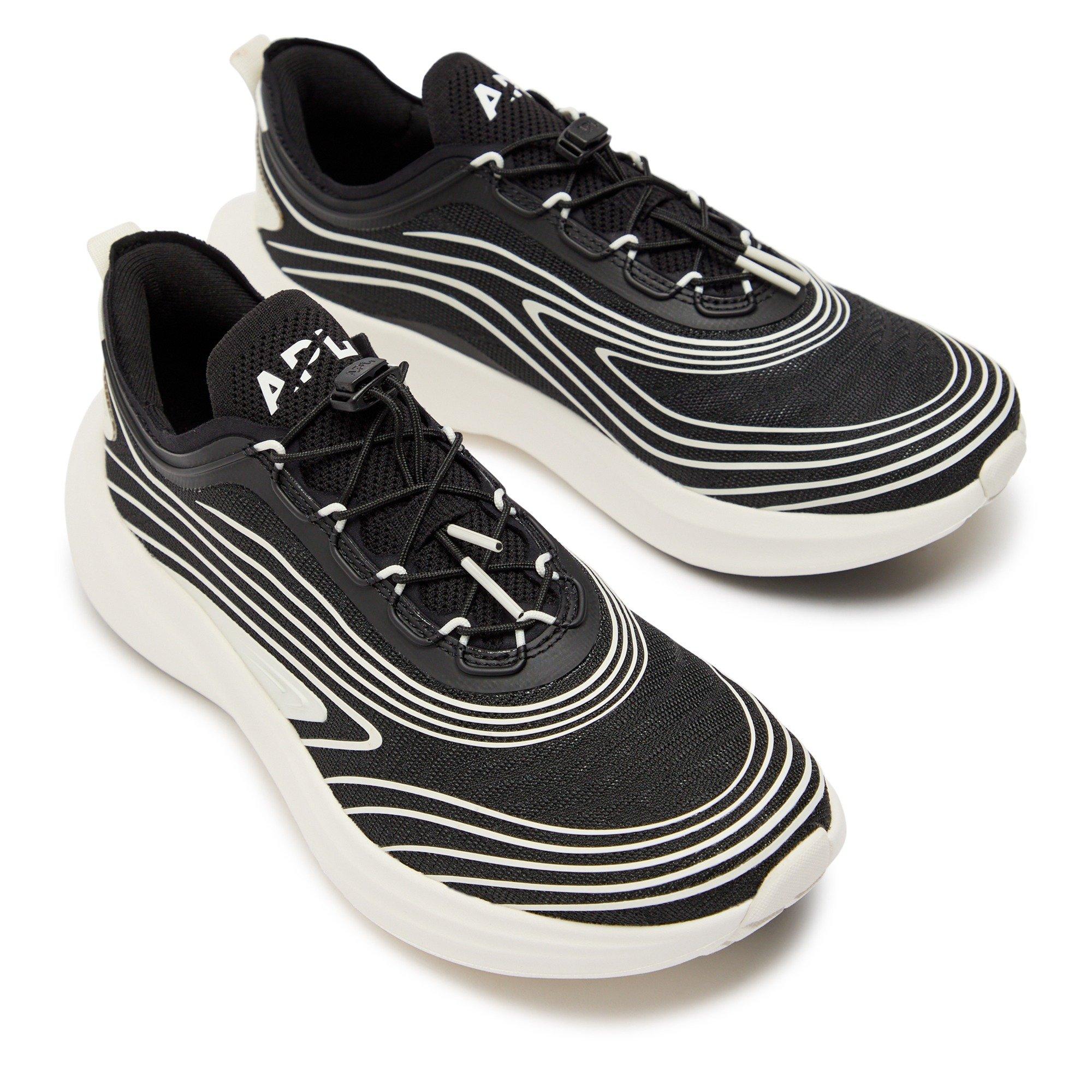 BLACK AND WHITE - Athletic Propulsion Labs - Women's Veil Road Running Shoes - 3