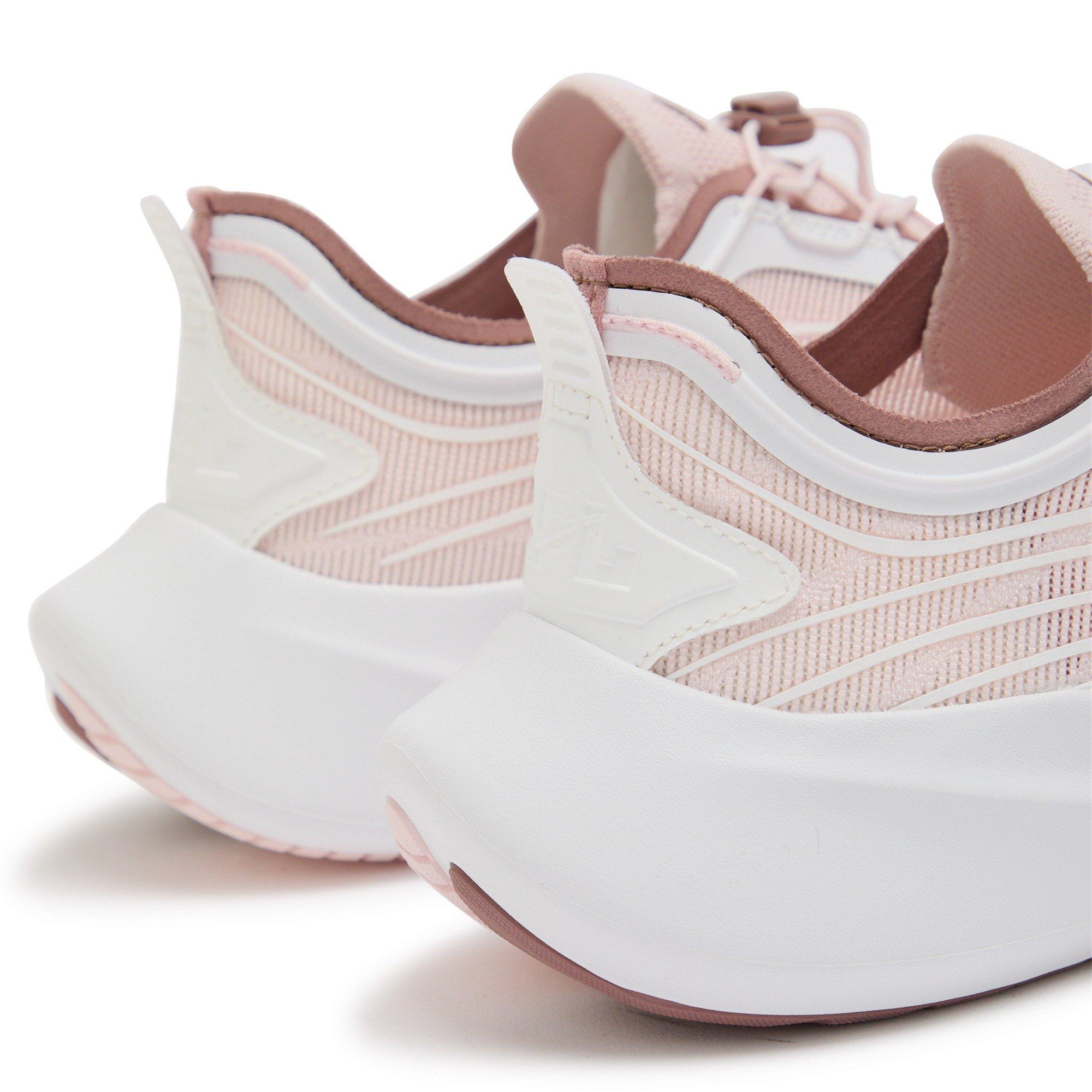 PINK AND WHITE - Athletic Propulsion Labs - Women's Veil Knit Road Running Shoes - 4