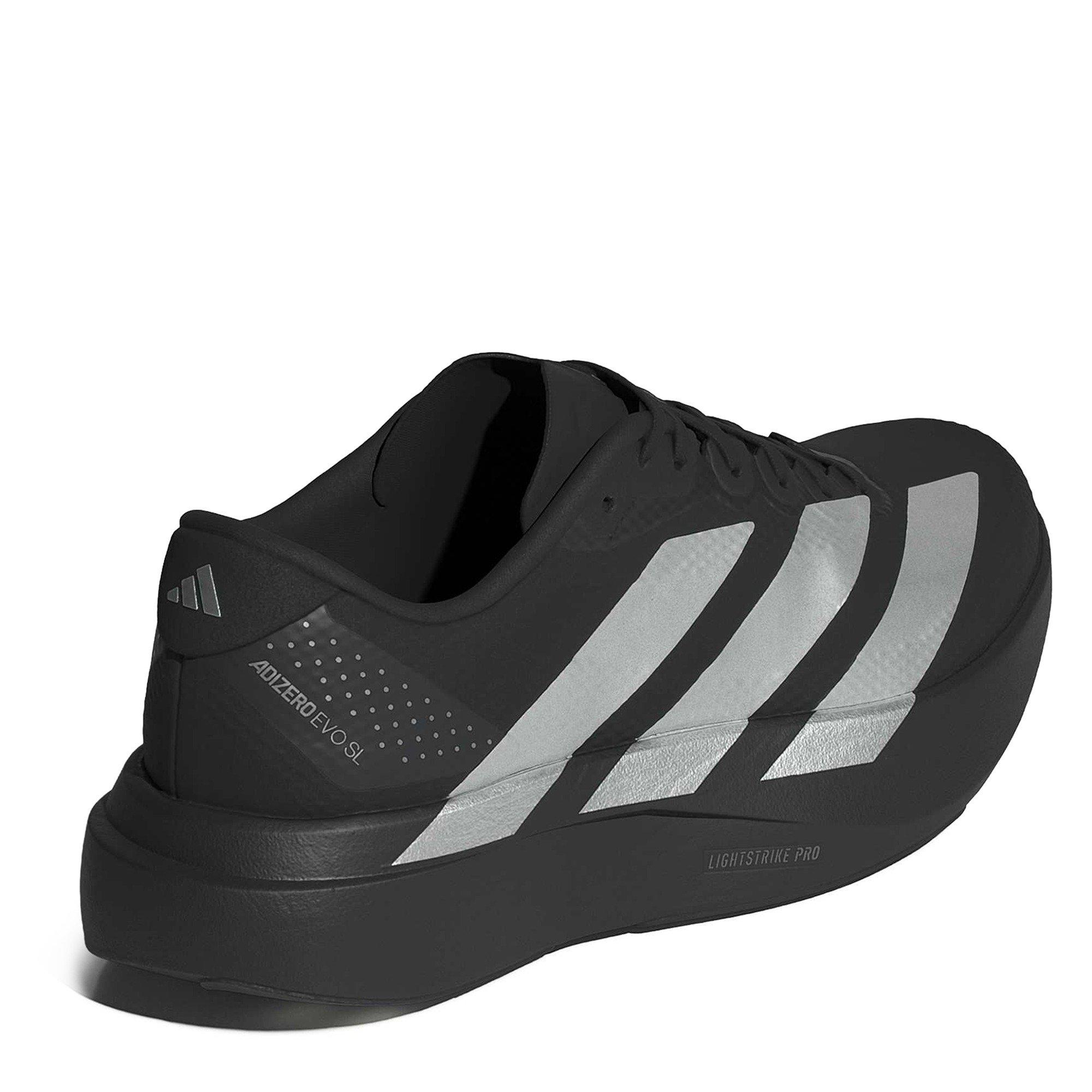 BLACK - adidas Originals - Women's Adizero EVO SL Woven Road Running Shoes - 2