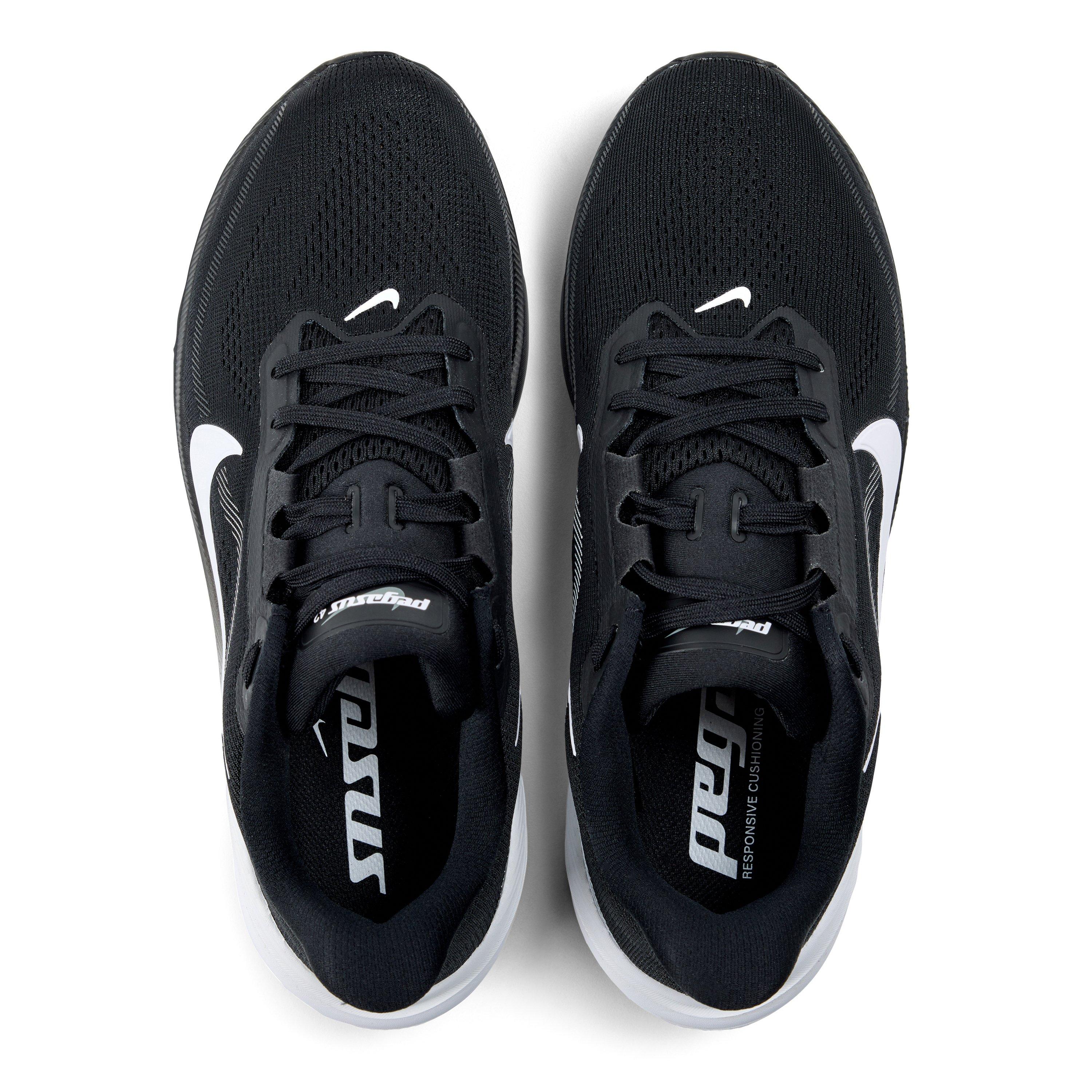 BLACK - Nike - Men's Pegasus 42 Road Running Shoes - 4