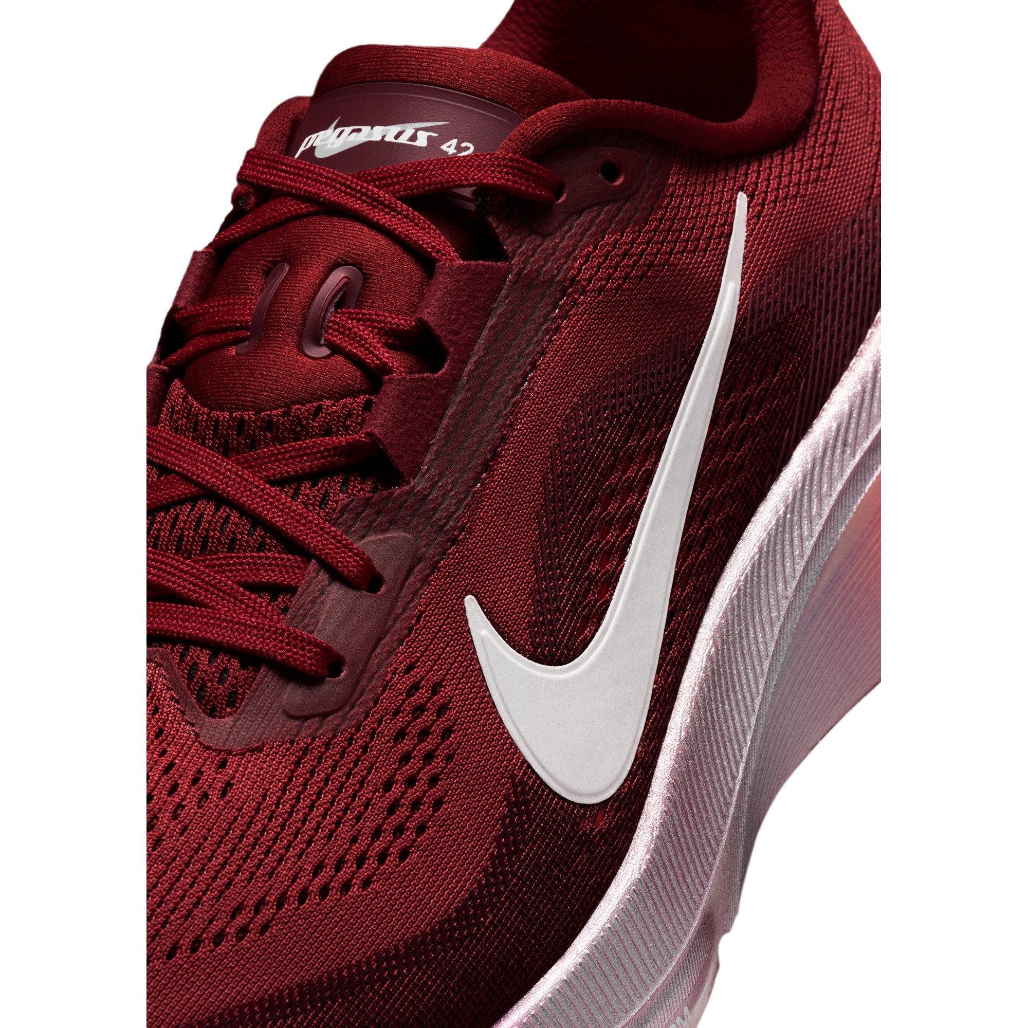 RED - Nike - Women's Pegasus 42 Everyday Neutral Road Running Shoes - 3