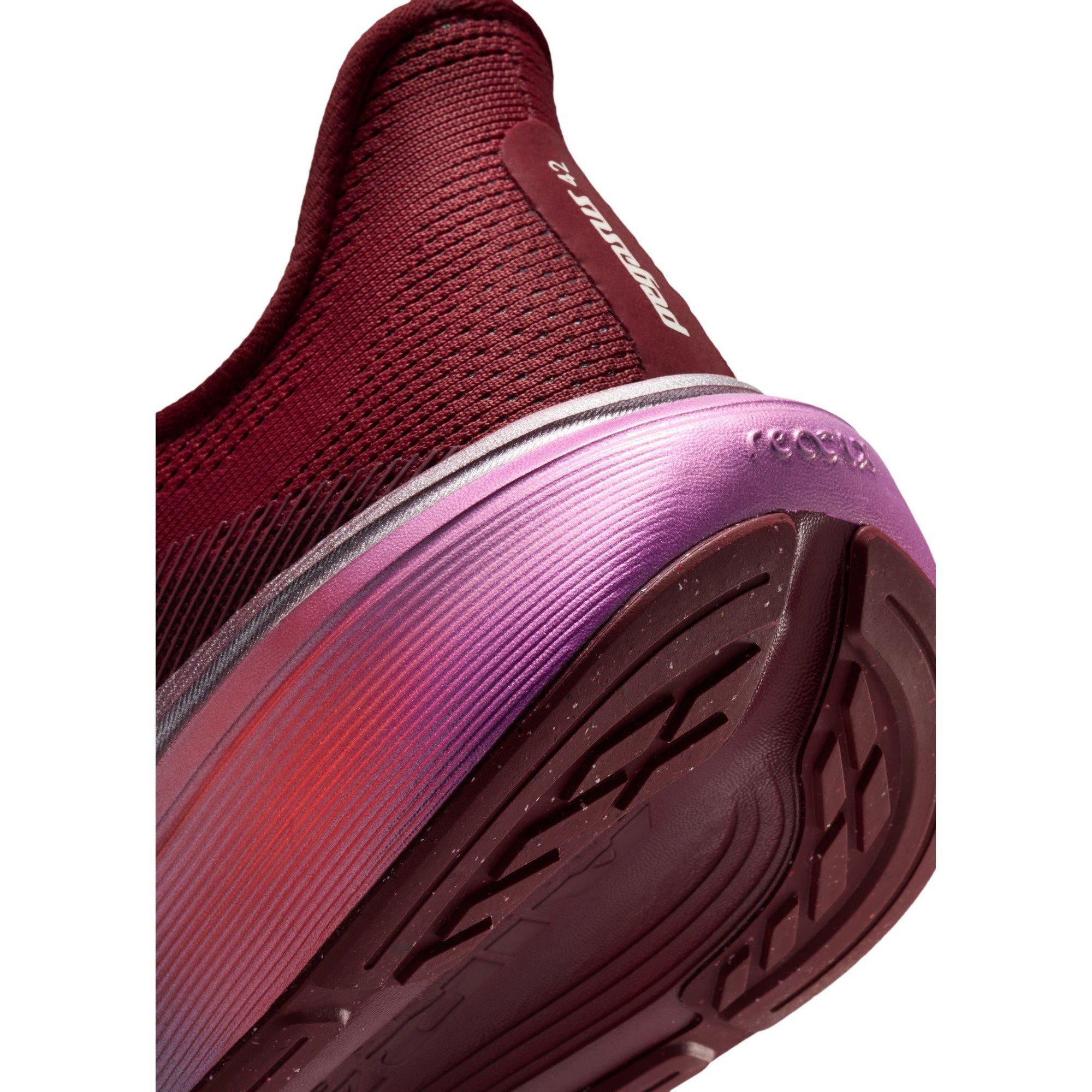 RED - Nike - Women's Pegasus 42 Everyday Neutral Road Running Shoes - 4