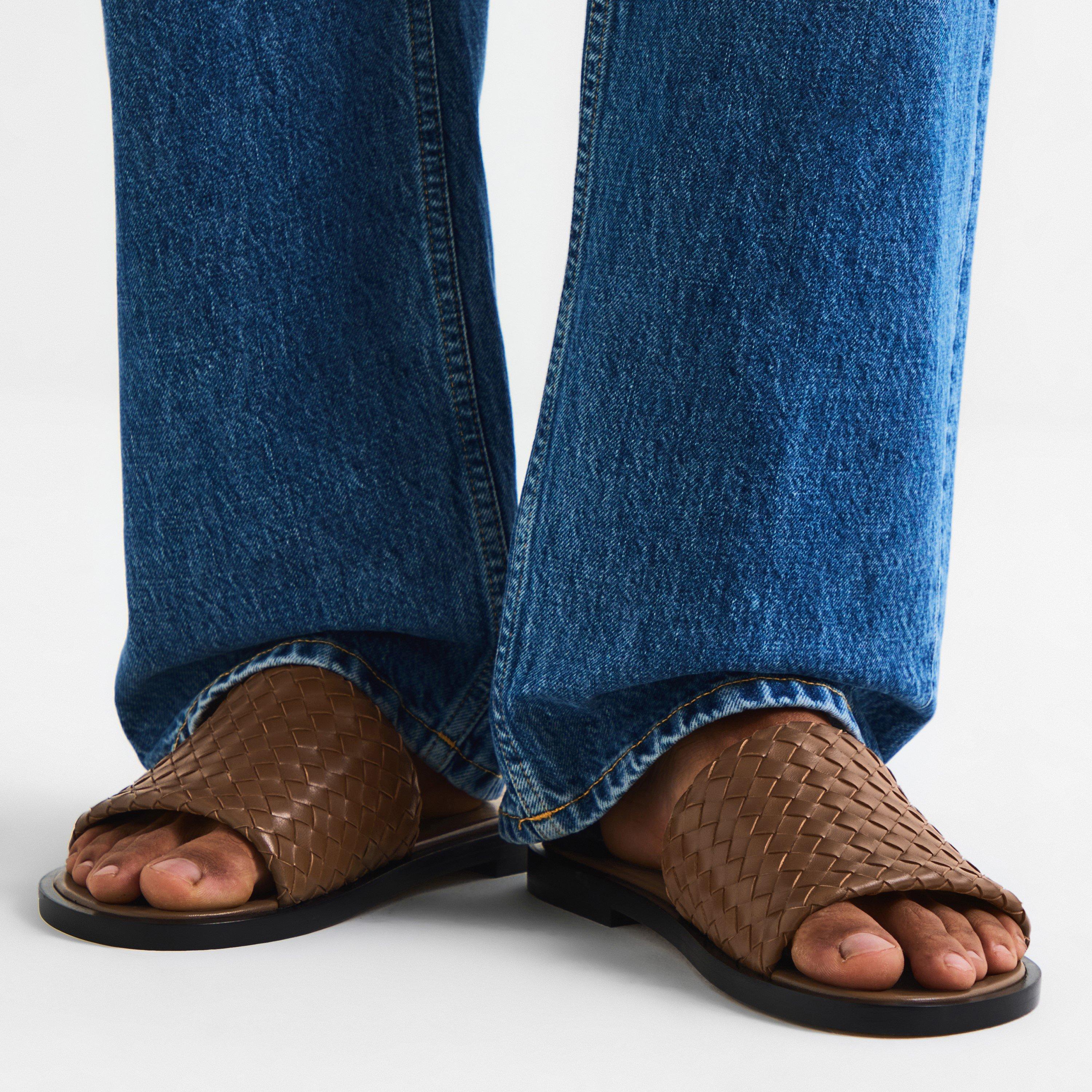 Brown - Bottega Veneta - Men's BV Elio Pool Sliders - 3