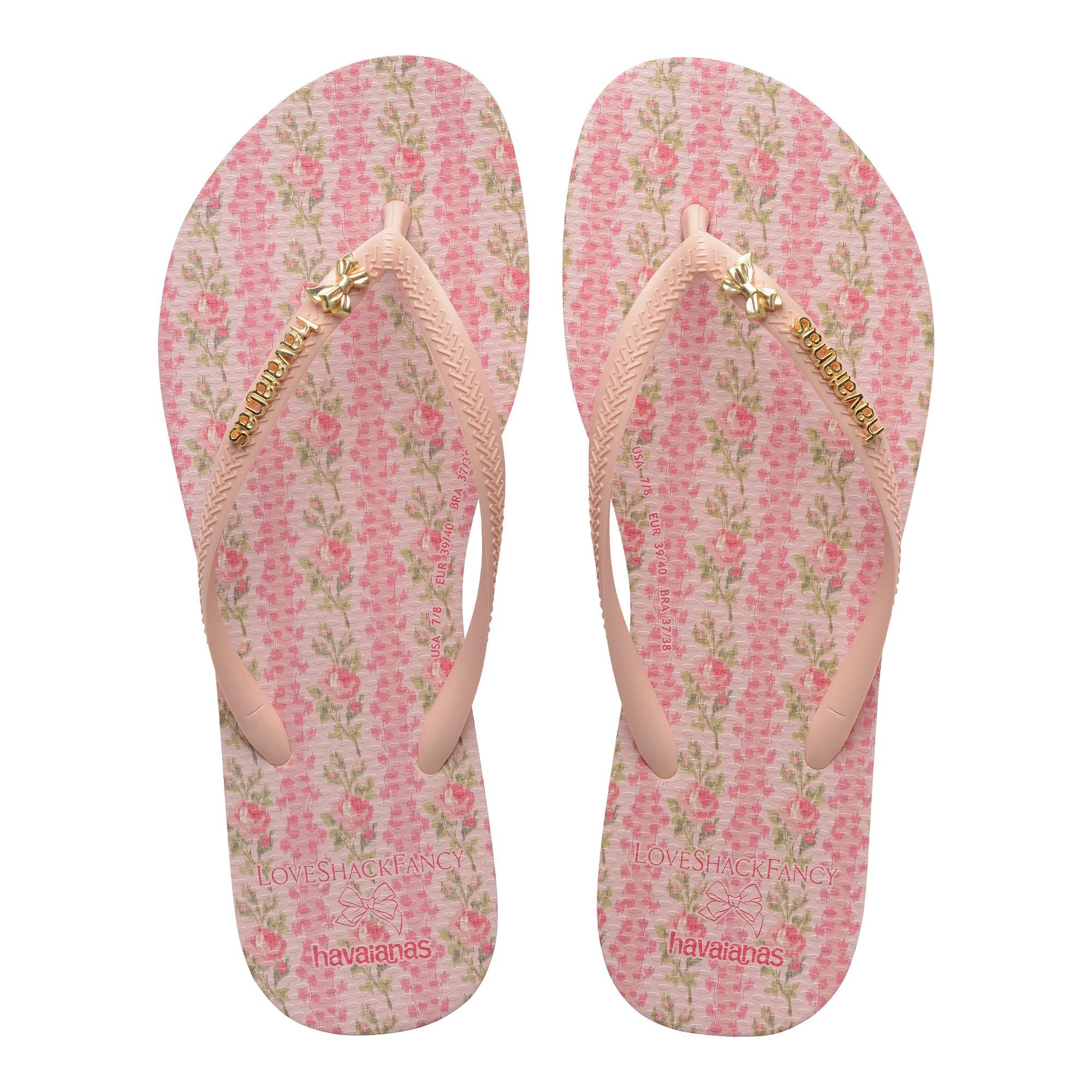 Havaianas x LoveShackFancy Slim Flip Flops
