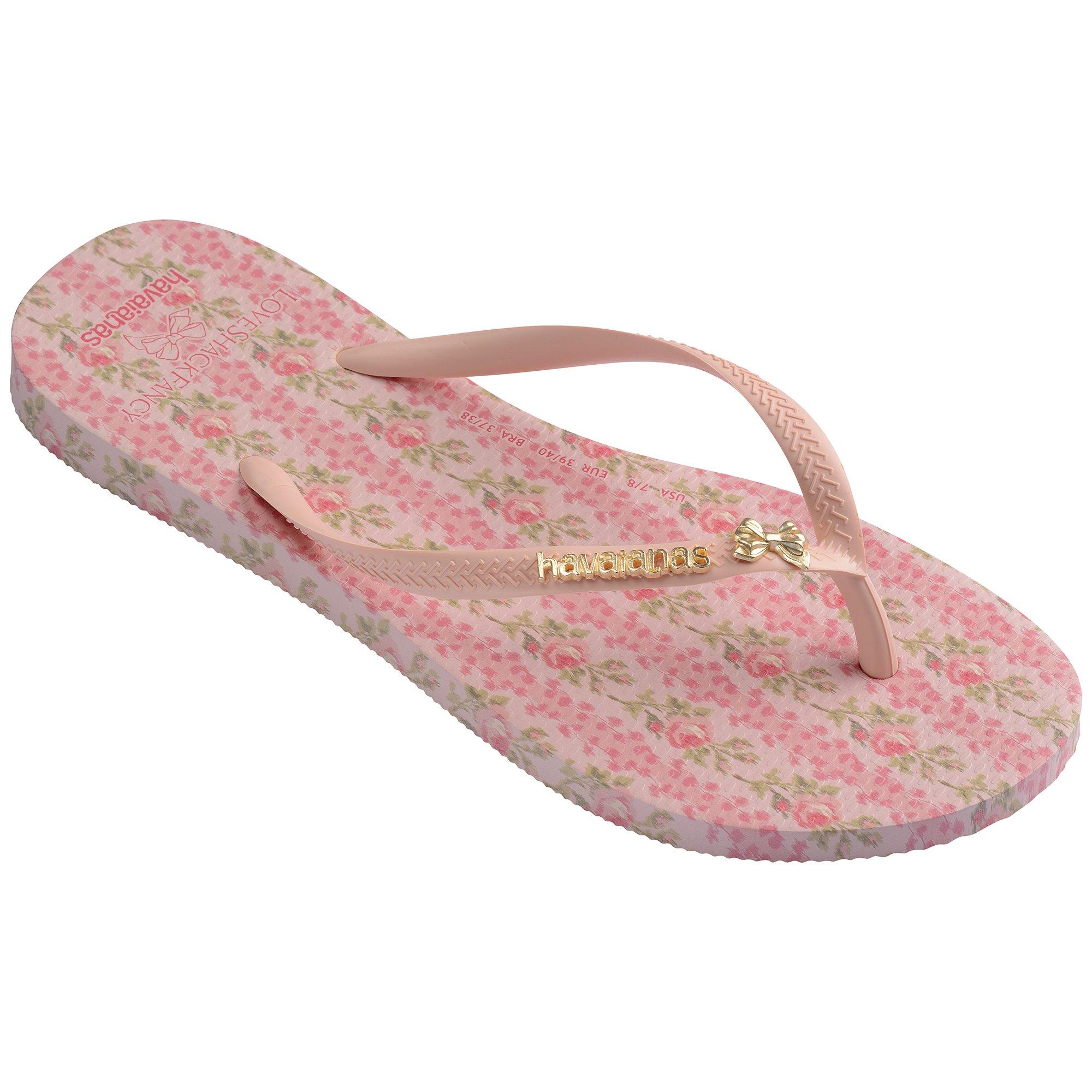 Ballet Rose - Havaianas - x LoveShackFancy Slim Flip Flops - 2