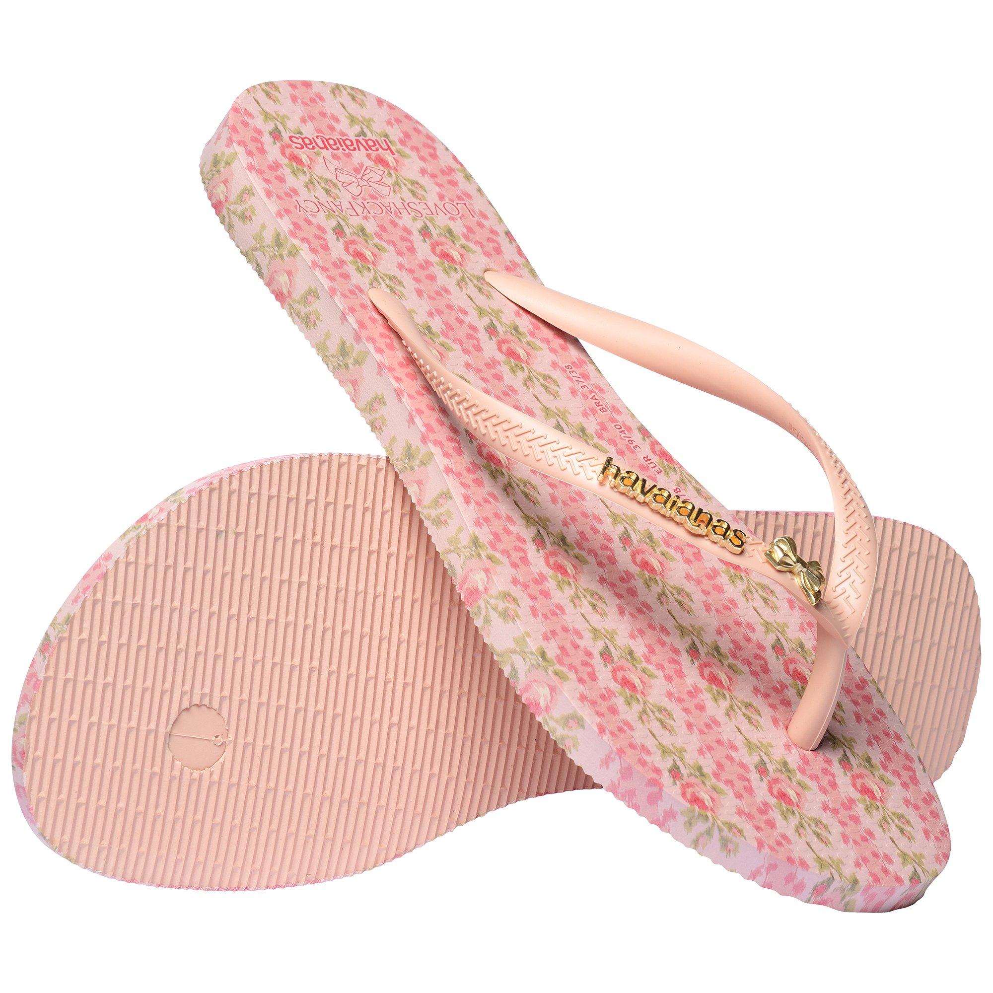 Ballet Rose - Havaianas - x LoveShackFancy Slim Flip Flops - 4