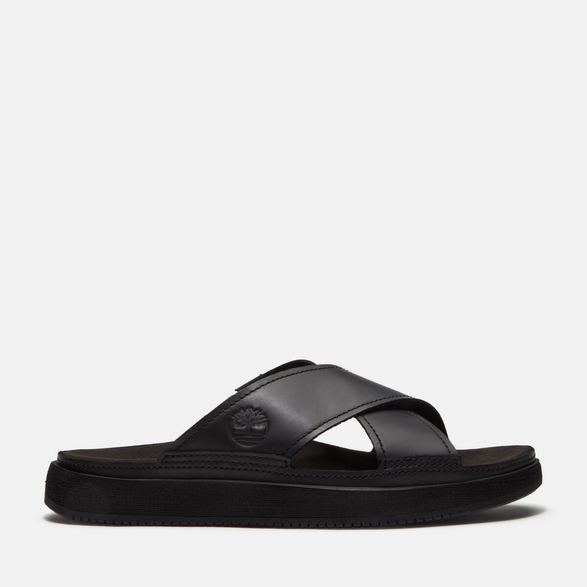 Timberland Men's Flat Sandals - Black Fg - 11 (45.5)