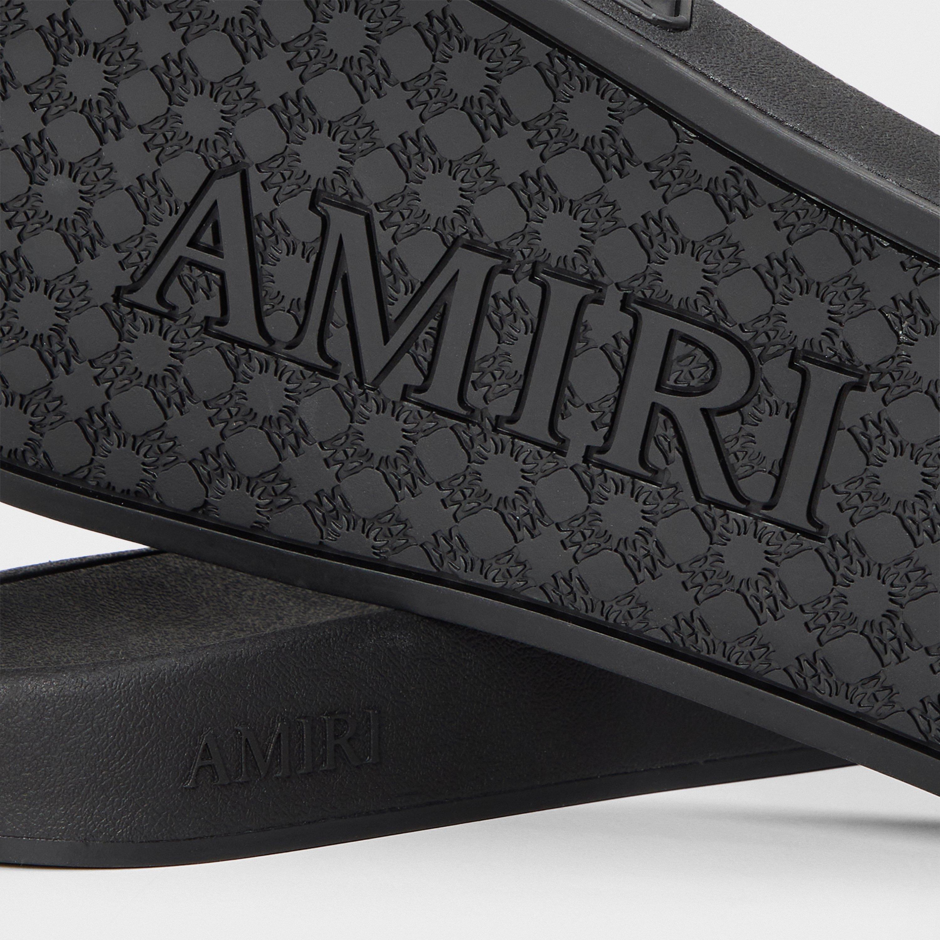 【AMIRI】 MA クワッドキャンバスプールスライド MA QUAD CANVAS POOL SLIDE - Black | AMIRI