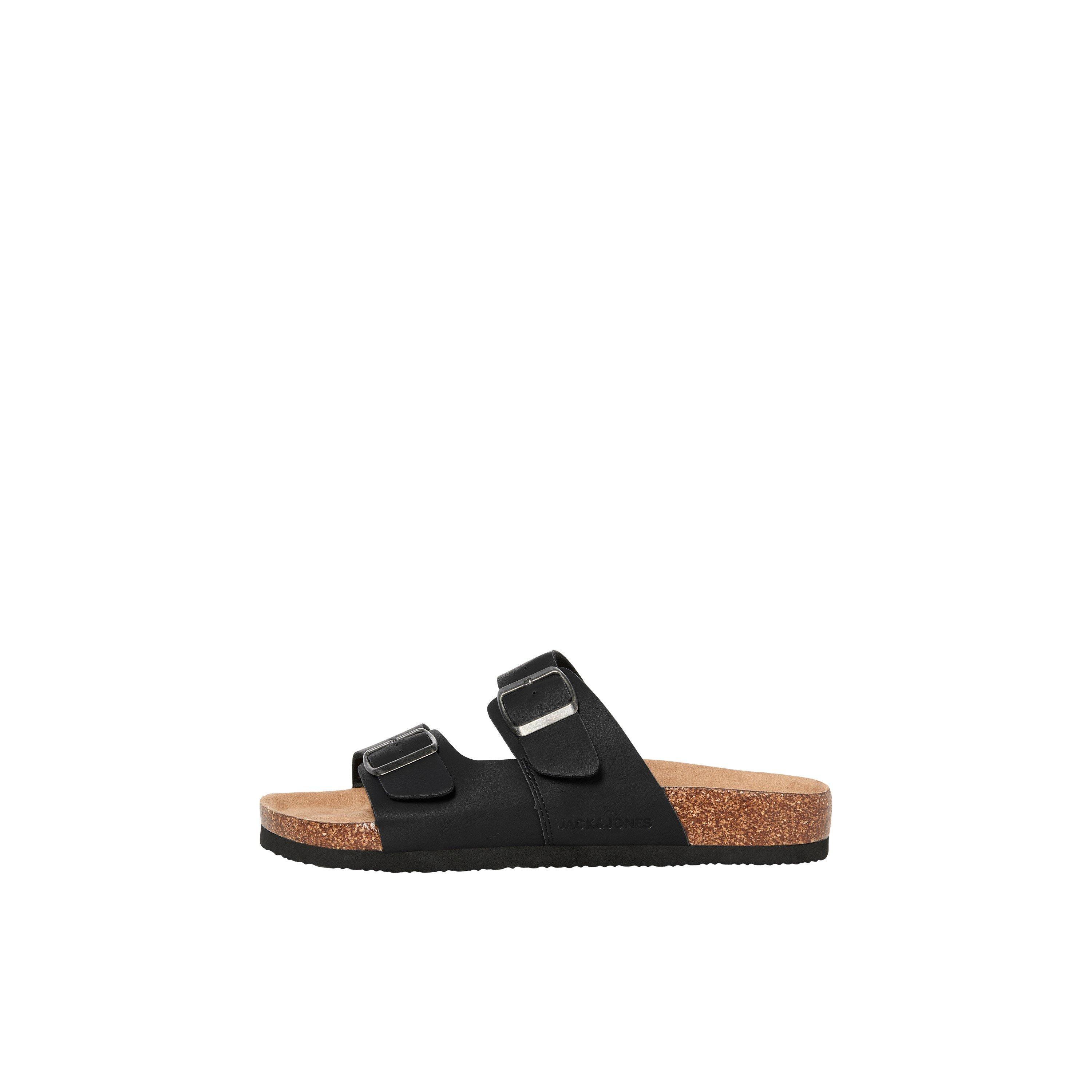 Anthracite - Jack and Jones - Oslo Sandals Mens - 4