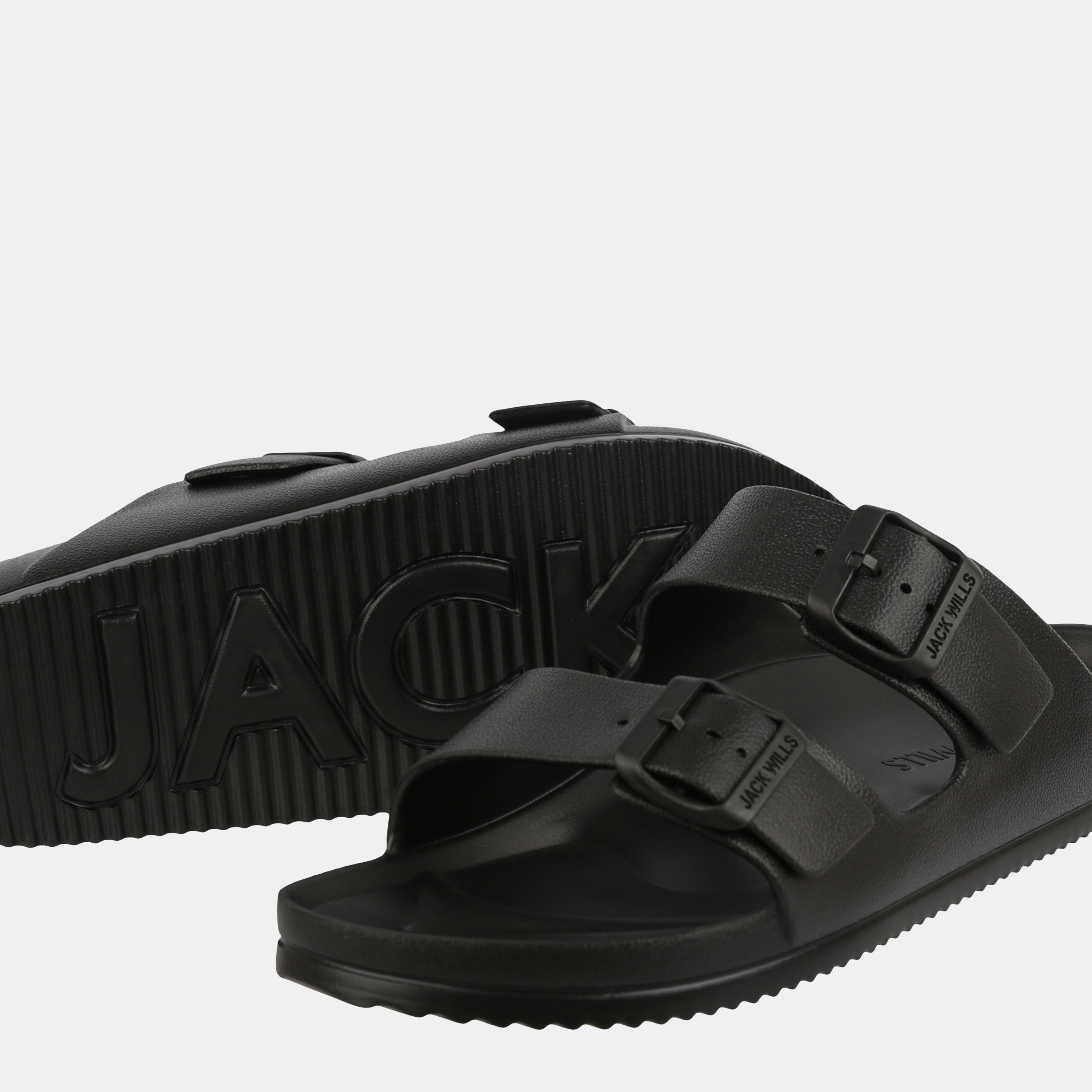 Nero - Jack Wills - Two Strap Sandals - 3