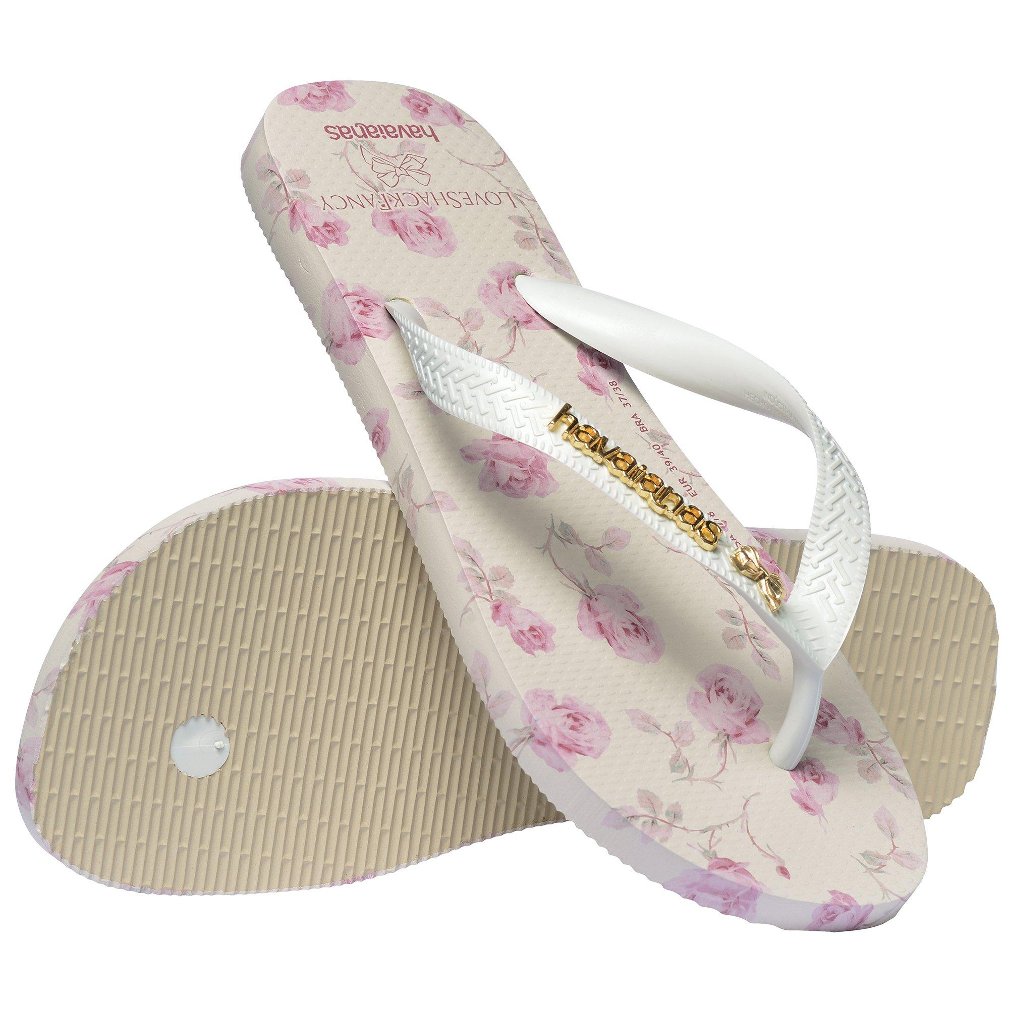 Beige - Havaianas - x LoveShackFancy Flip Flops - 4