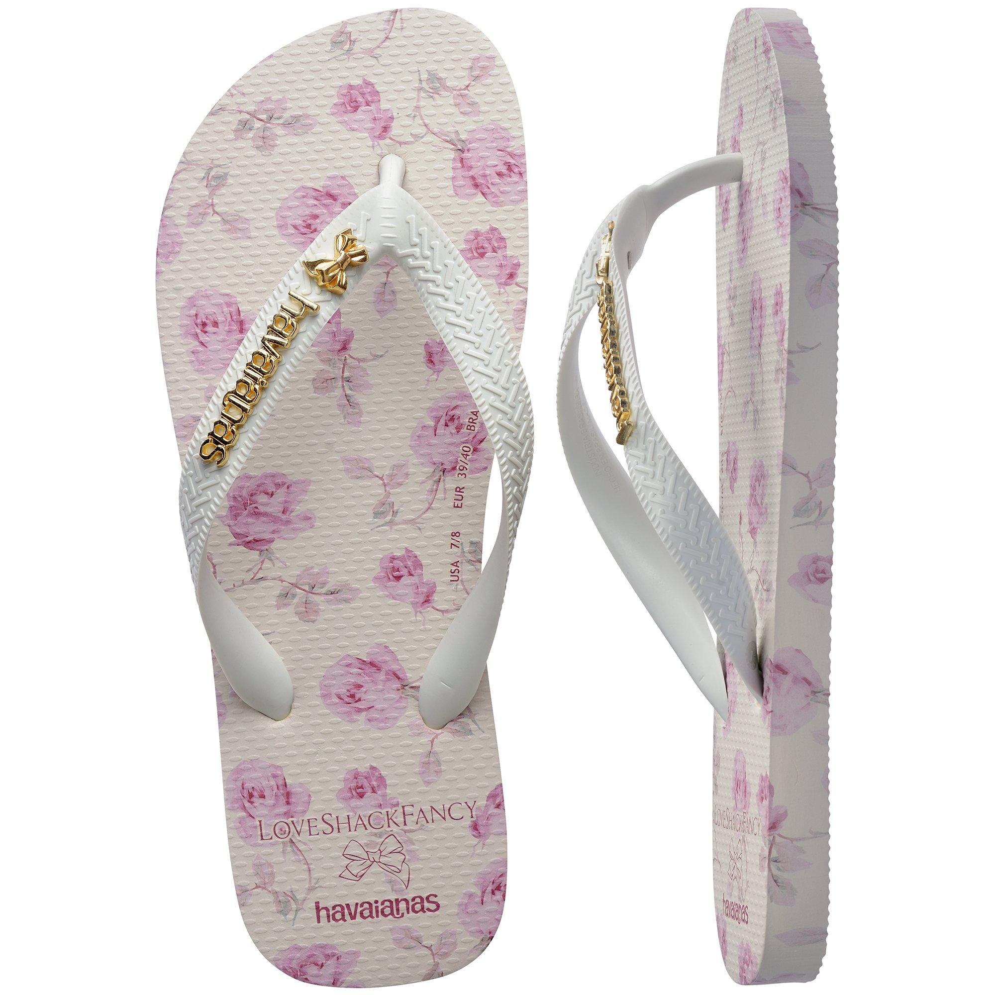 Beige - Havaianas - x LoveShackFancy Flip Flops - 5