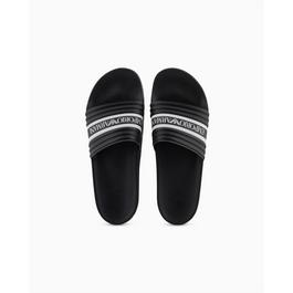 Emporio Armani Tape Logo Sliders