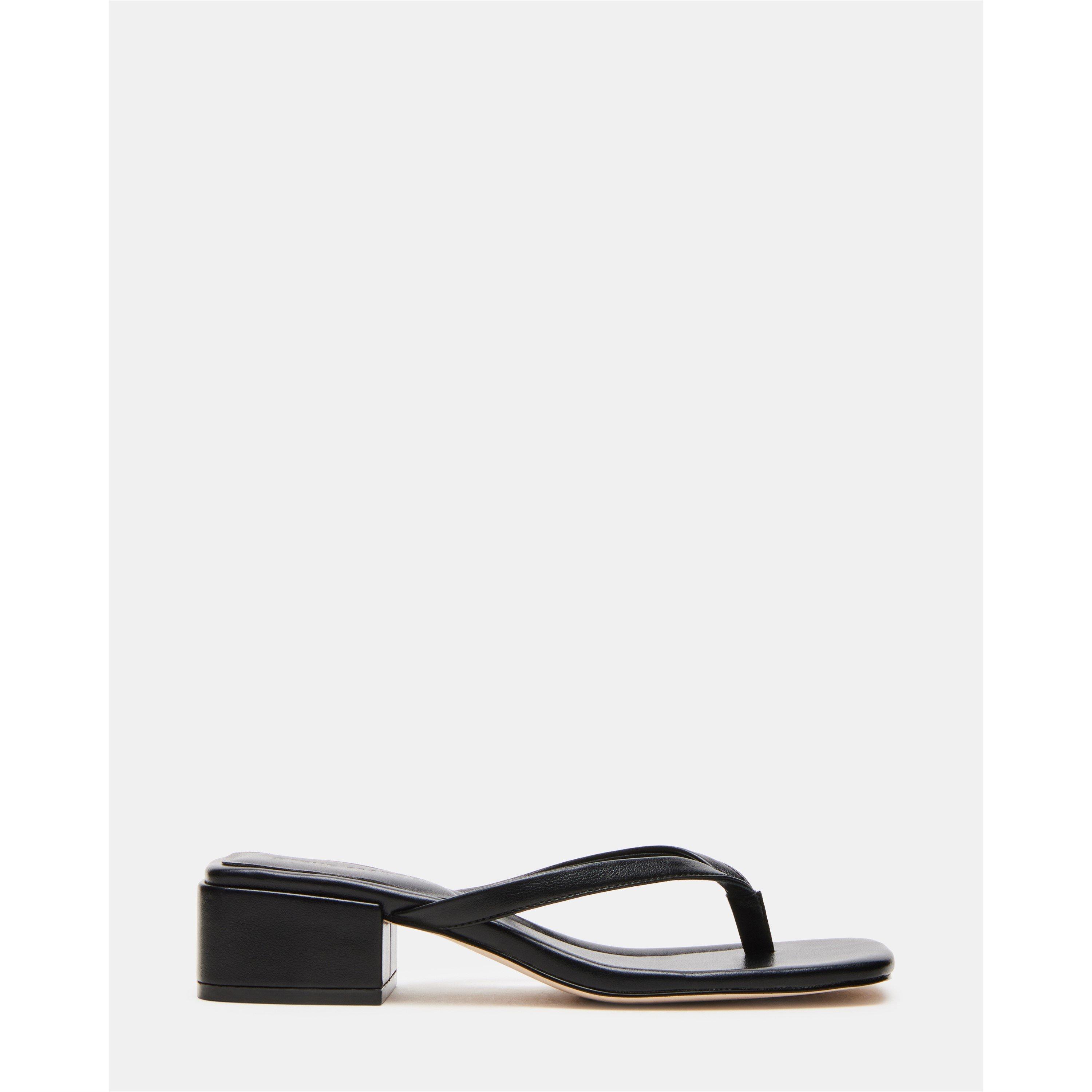 Steve Madden Women's Flip Flops - Black - 6 (39)