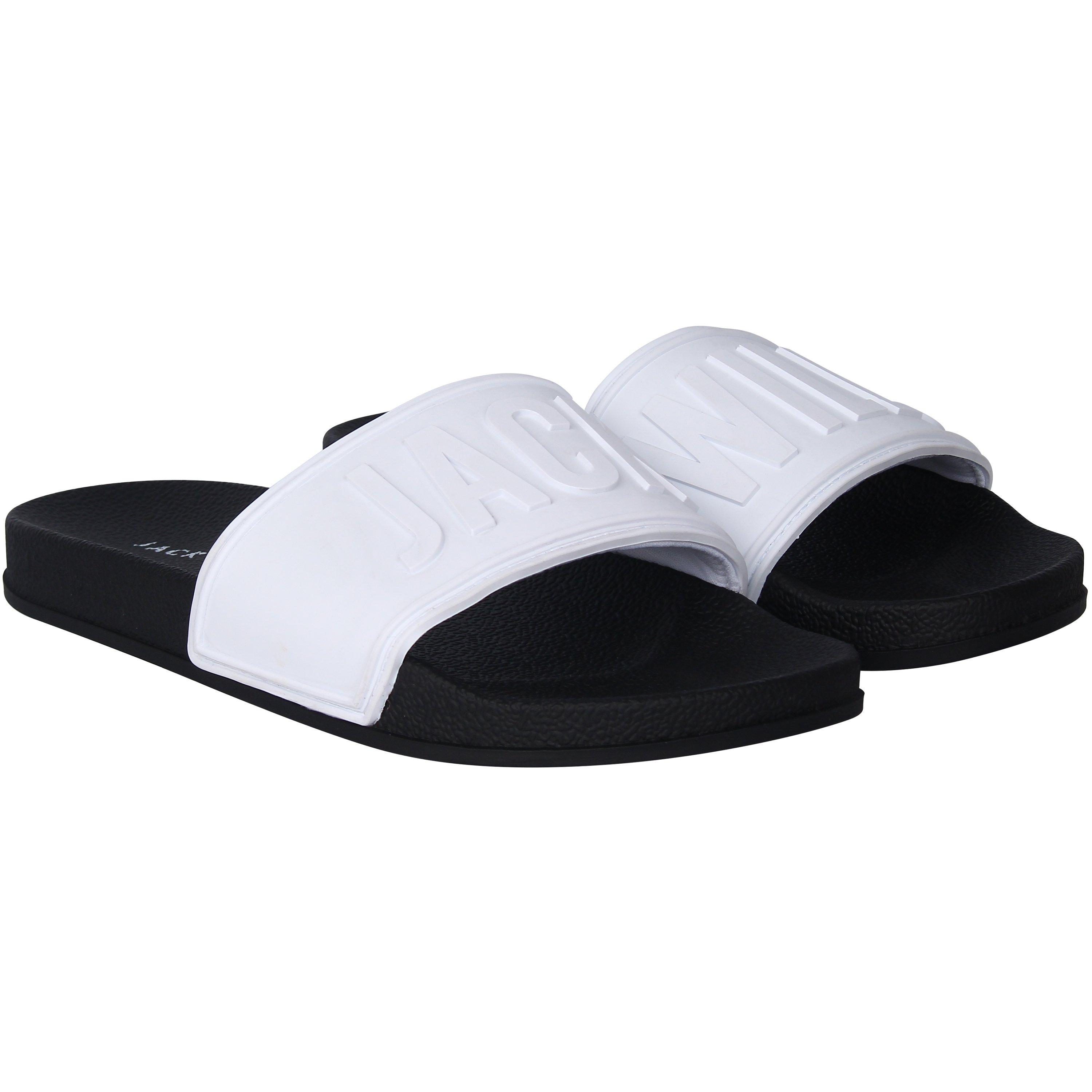 White/Black - Jack Wills - Jack Logo Sliders - 5