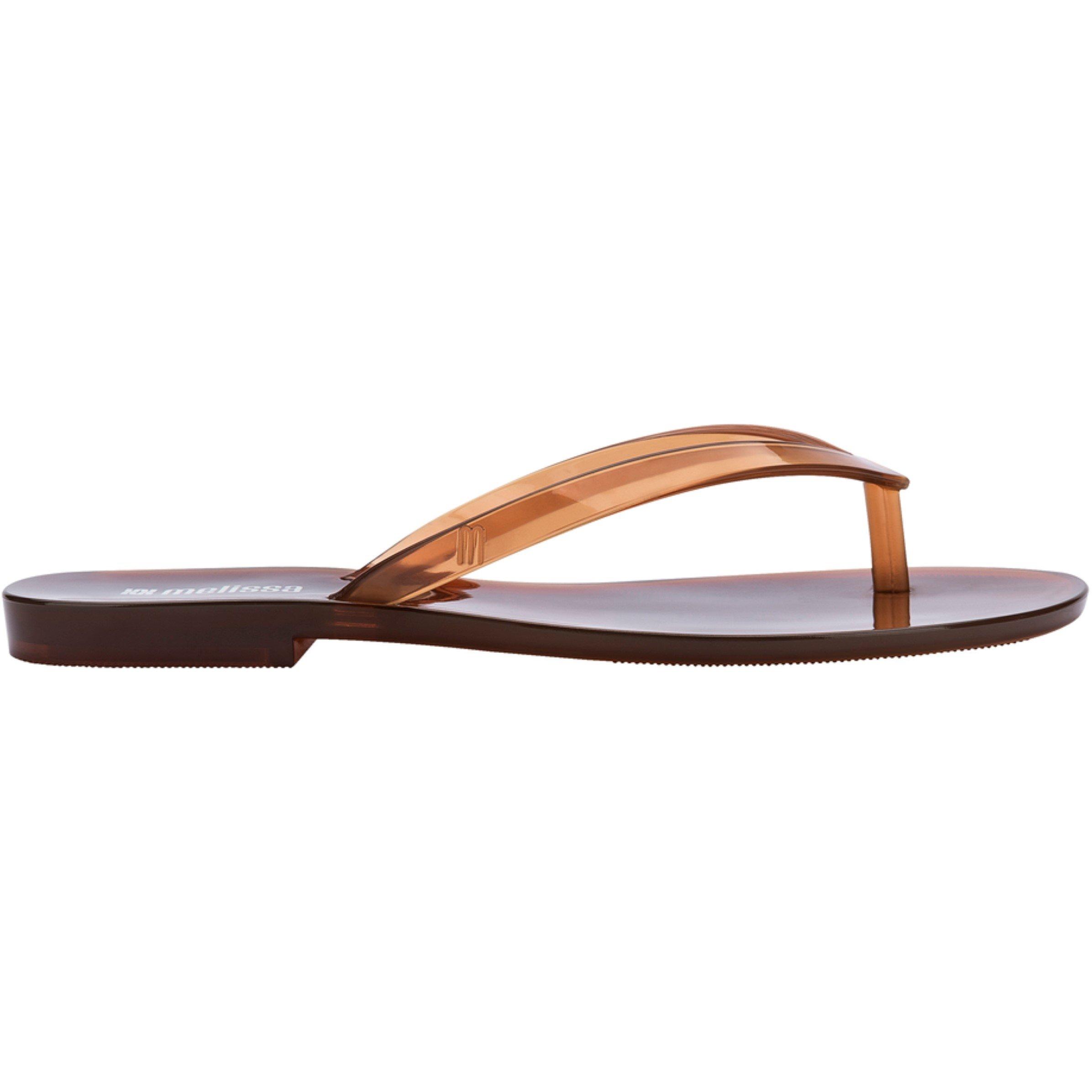 Brown - Melissa - Women's Harmonic Jelly Flip Flops - 2