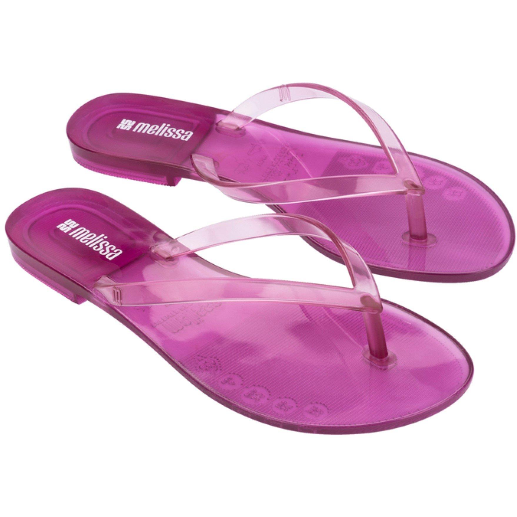 Pink - Melissa - Women's Harmonic Jelly Flip Flops - 4