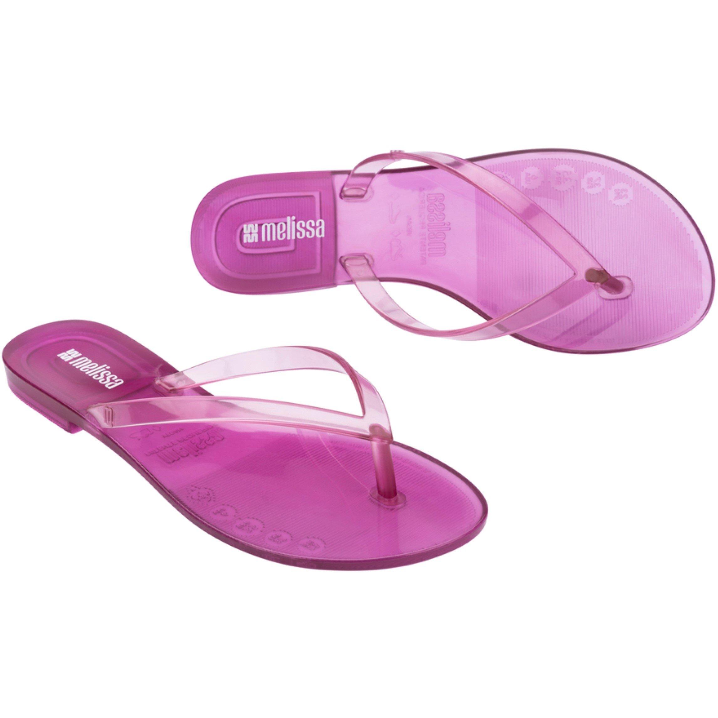 Pink - Melissa - Women's Harmonic Jelly Flip Flops - 5