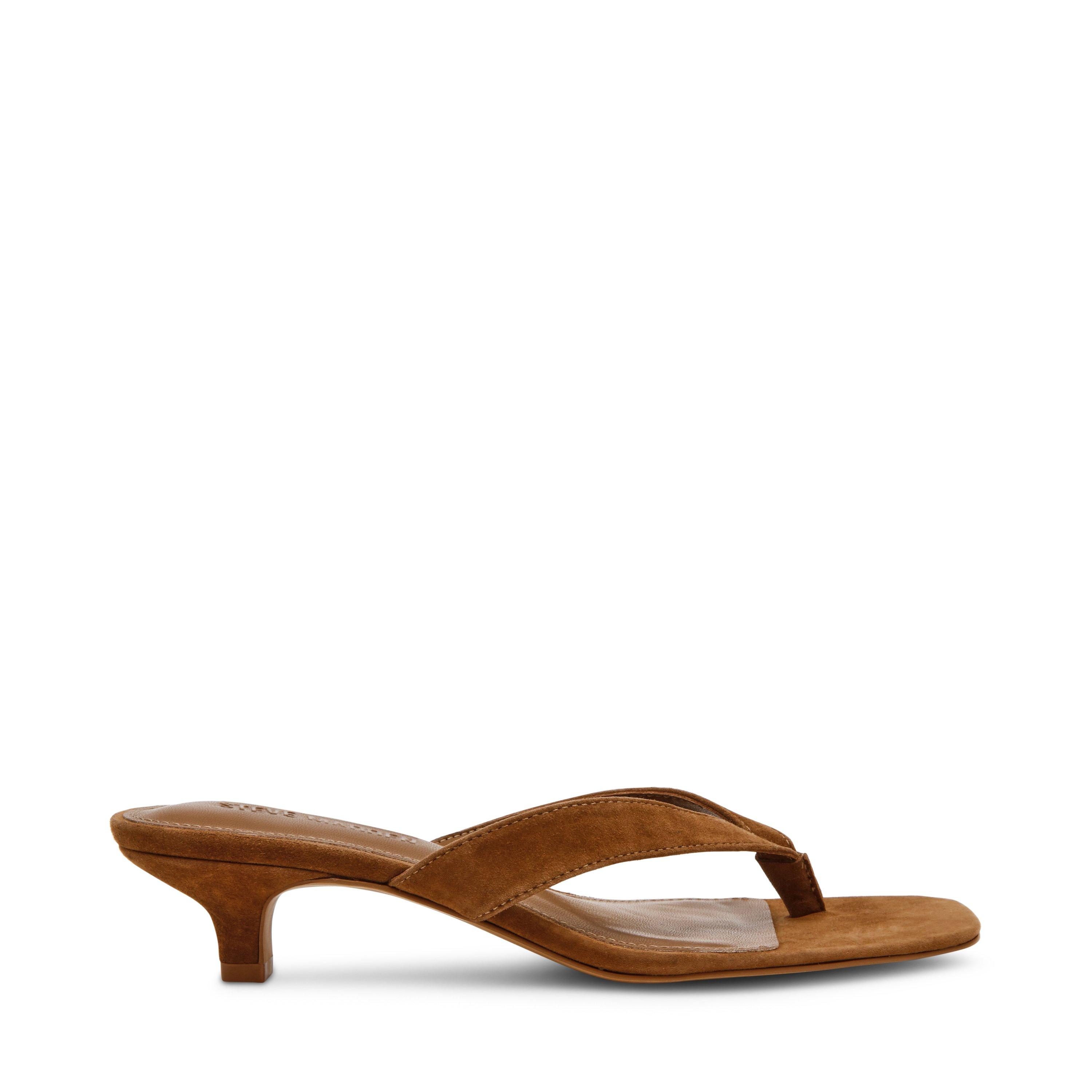 Chesnut Suede - Steve Madden - Women's Flip Flops - 2