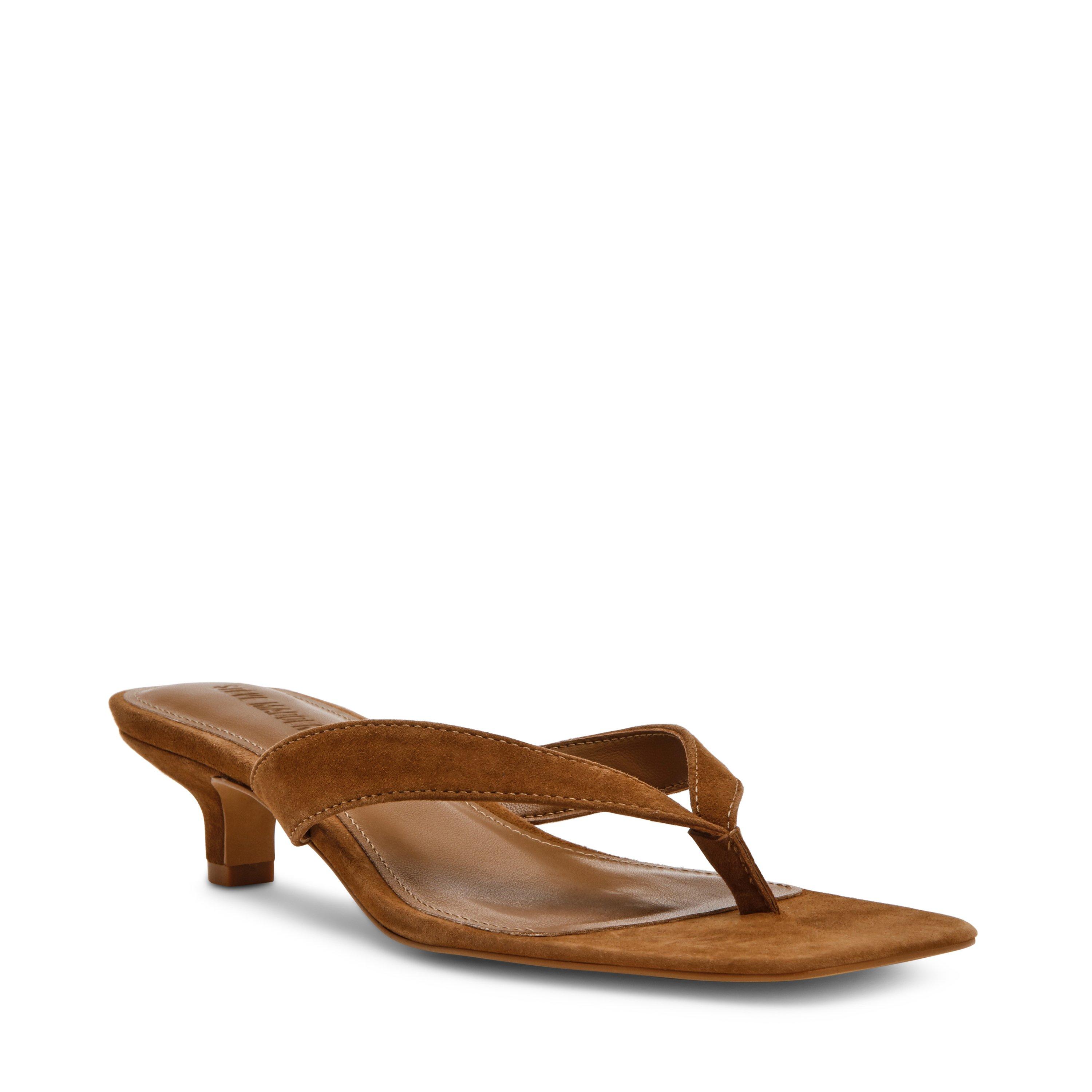 Chesnut Suede - Steve Madden - Women's Flip Flops - 3