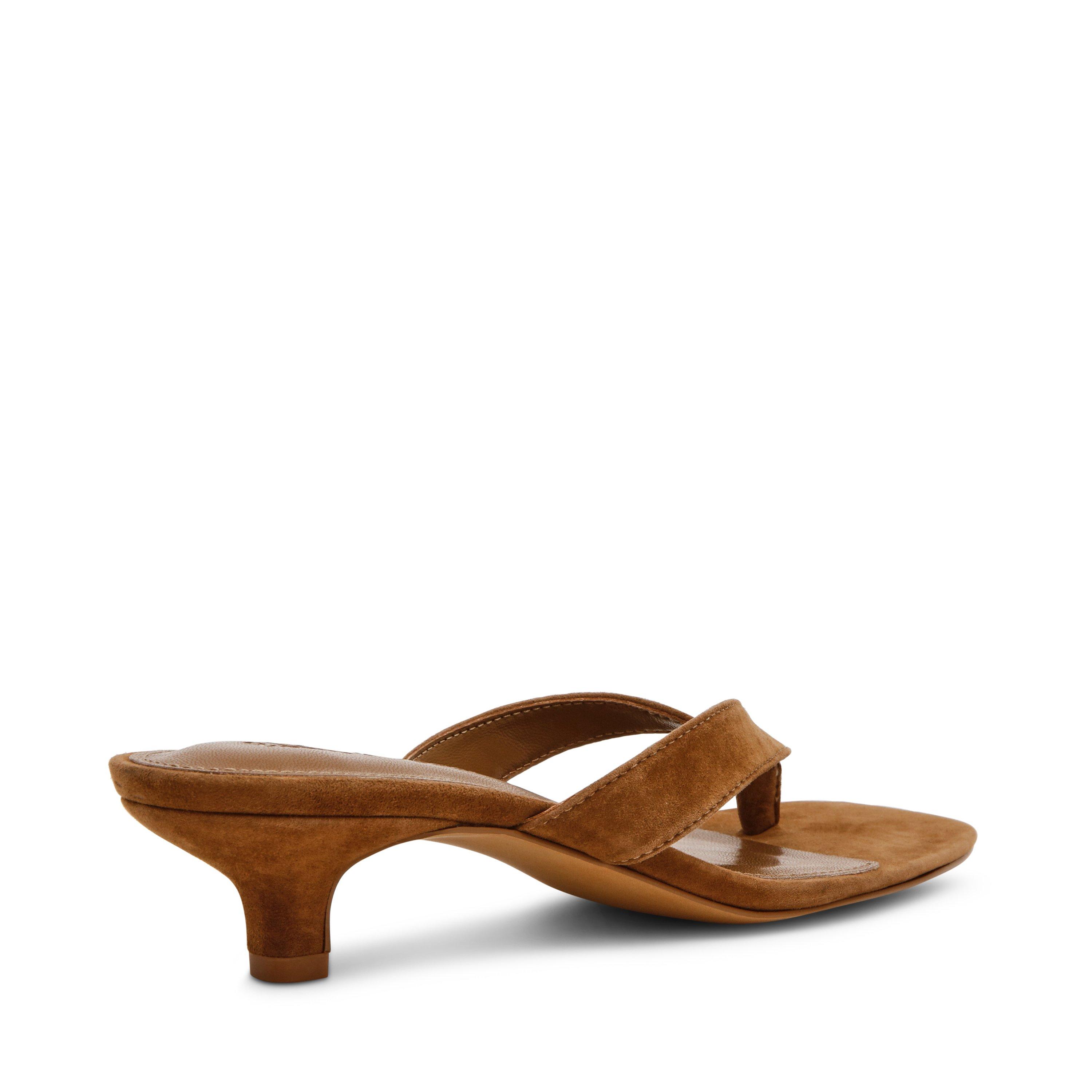 Chesnut Suede - Steve Madden - Women's Flip Flops - 4