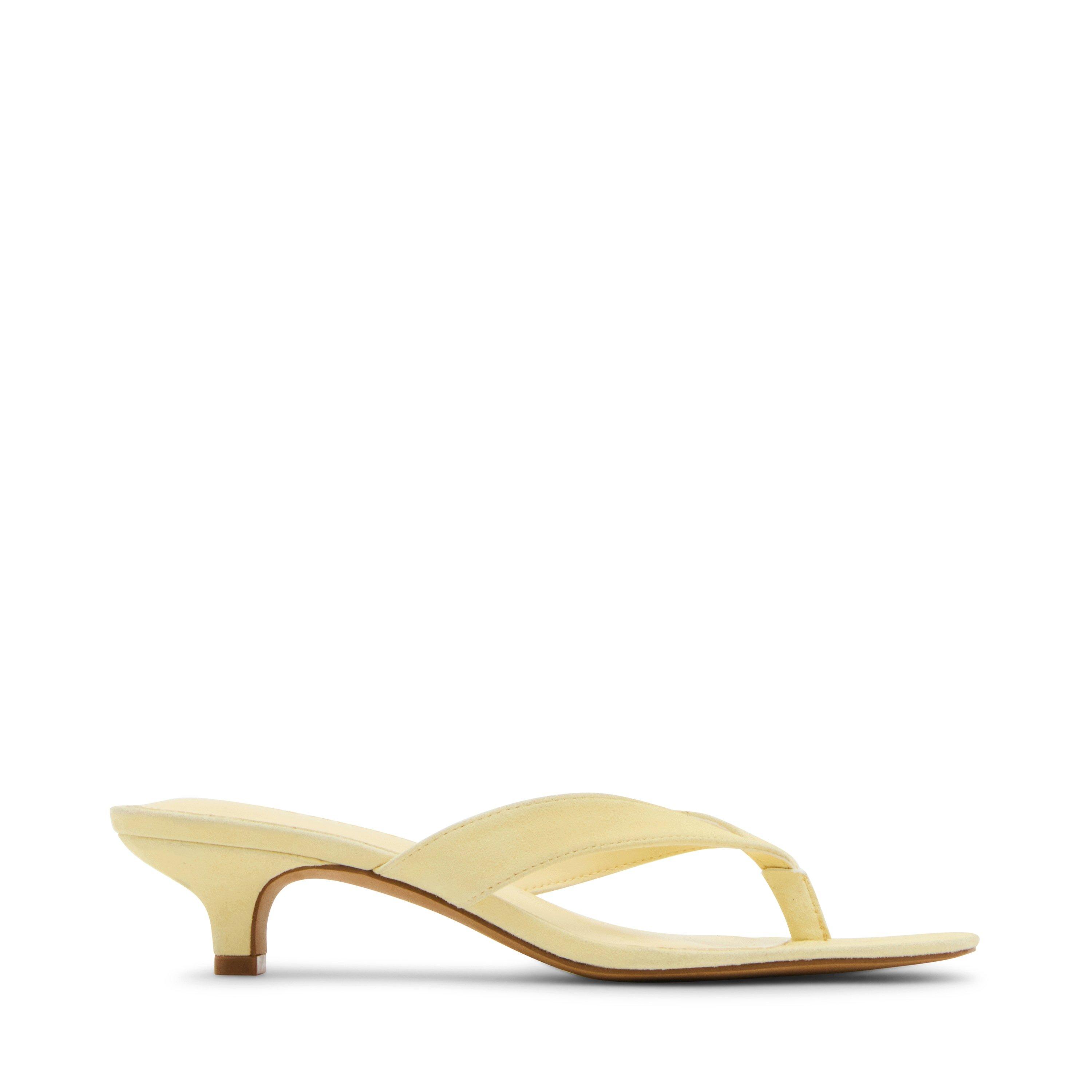 Steve Madden Women's Flip Flops - Yellow - 6 (39)