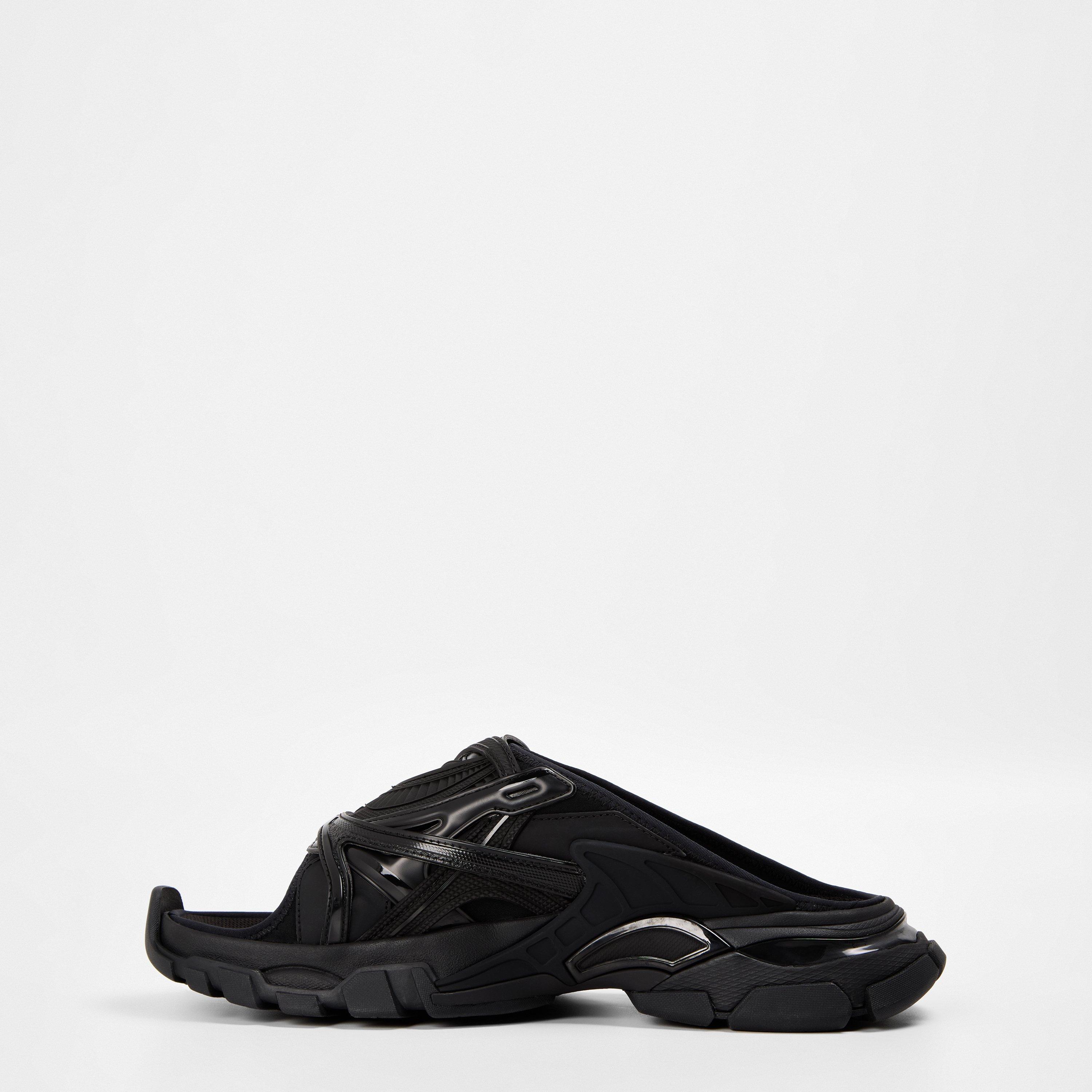 Balenciaga | Track Slide Sandals | Flat Sandals | Cruise Fashion