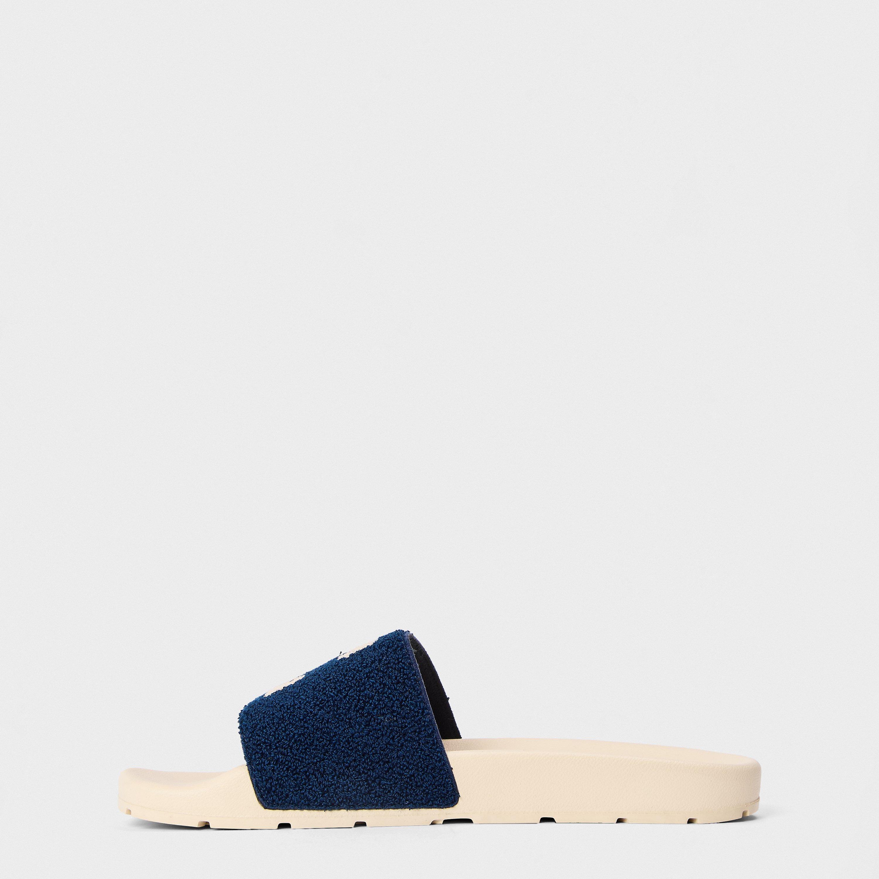 Blue/Bone - Off White - Off Terry Slider Sn54 - 2