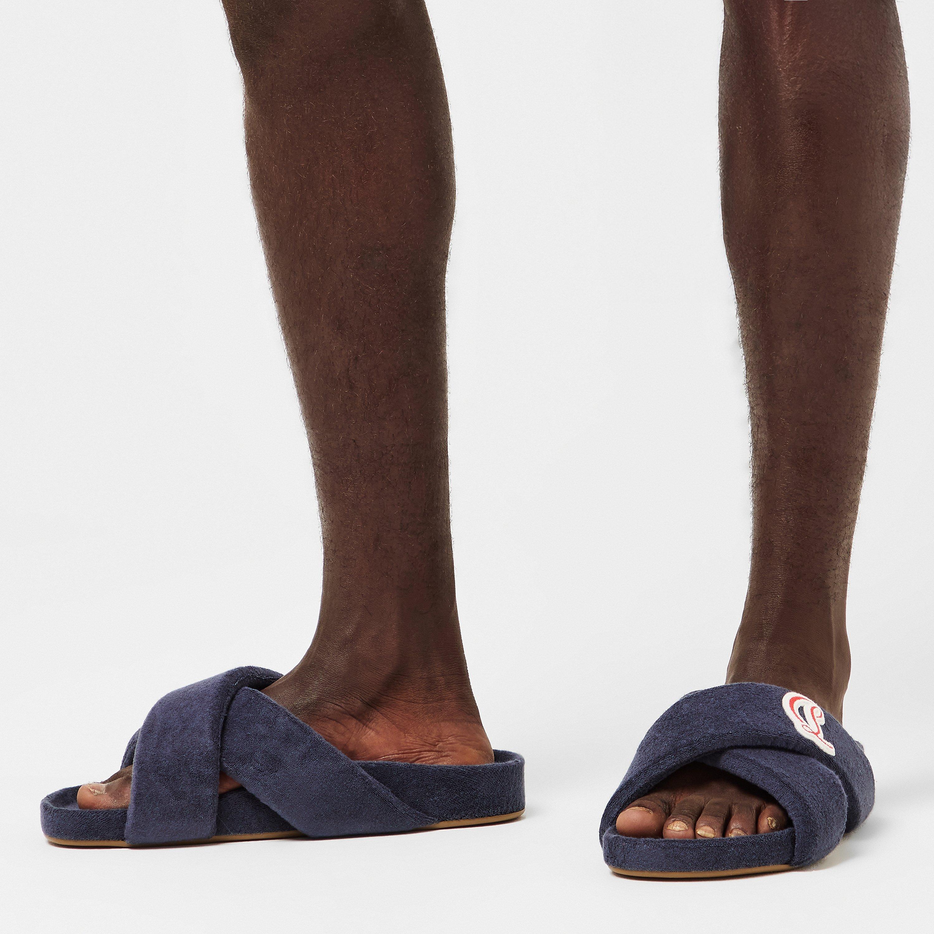 Marine - Christian Louboutin - Men's Flat Sandals - 3