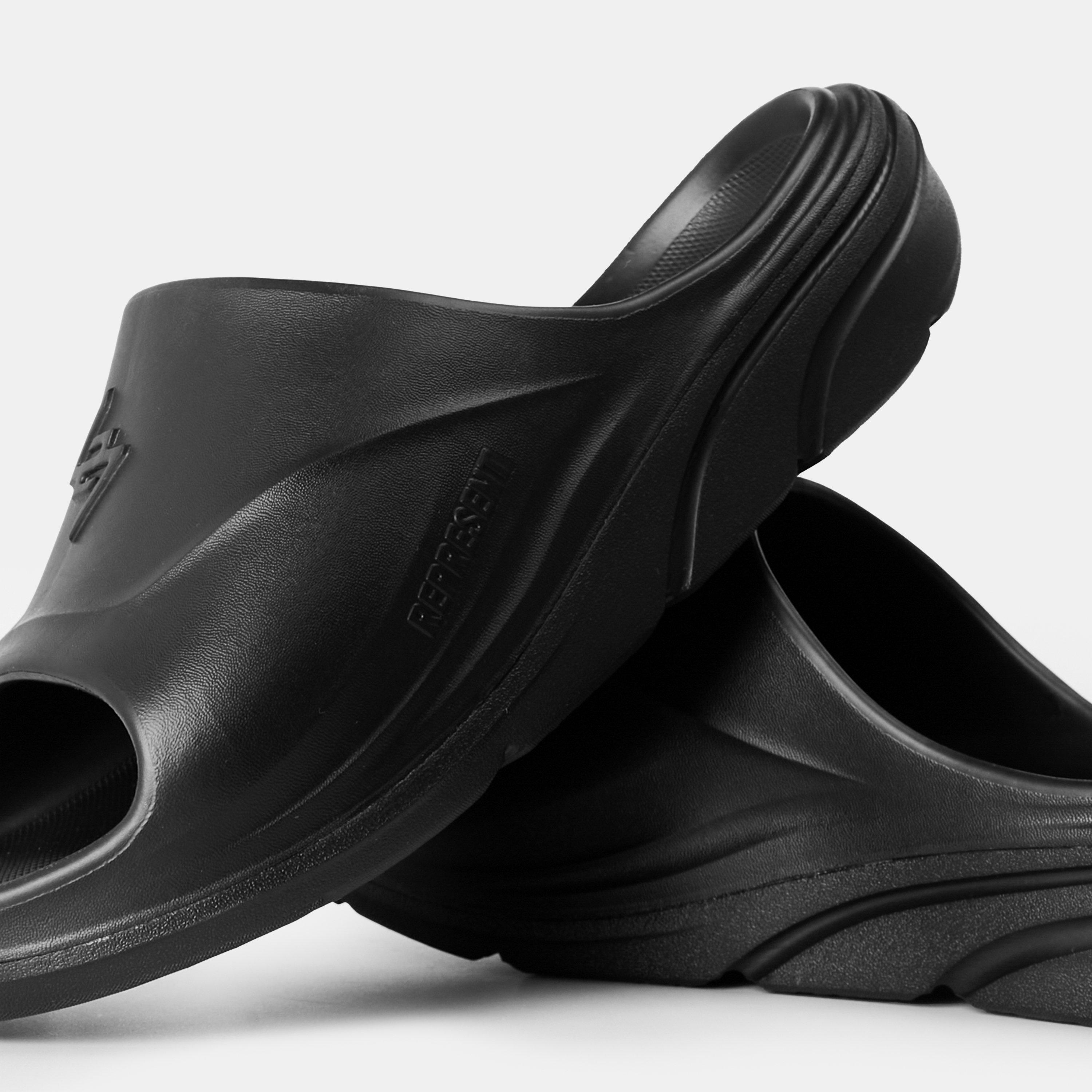 Black - Represent 247 - Men's Pool Shoes - 4