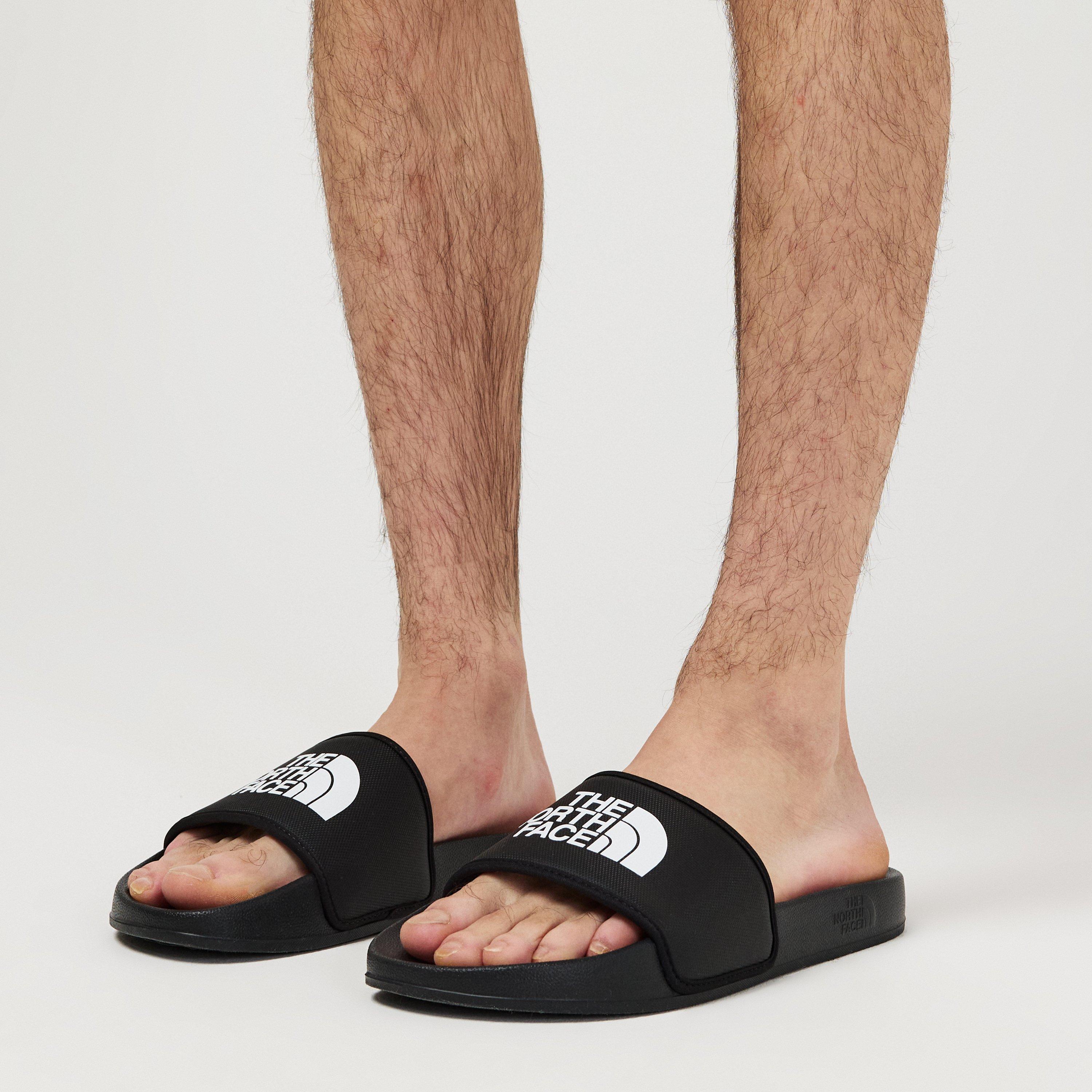 Black/White RY4 - The North Face - Men’S Base Camp Slides Iii - 2
