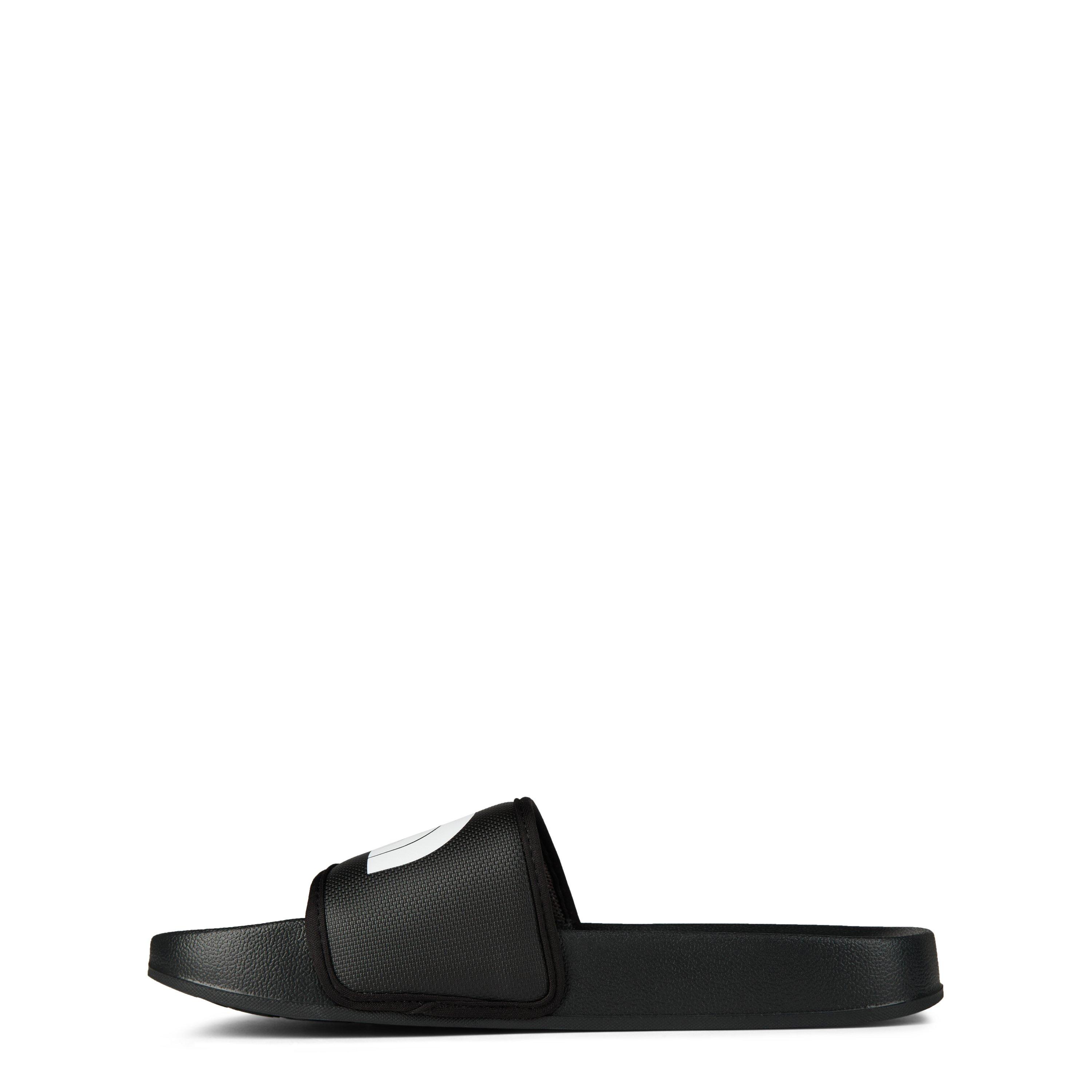 Black/White RY4 - The North Face - Men’S Base Camp Slides Iii - 3