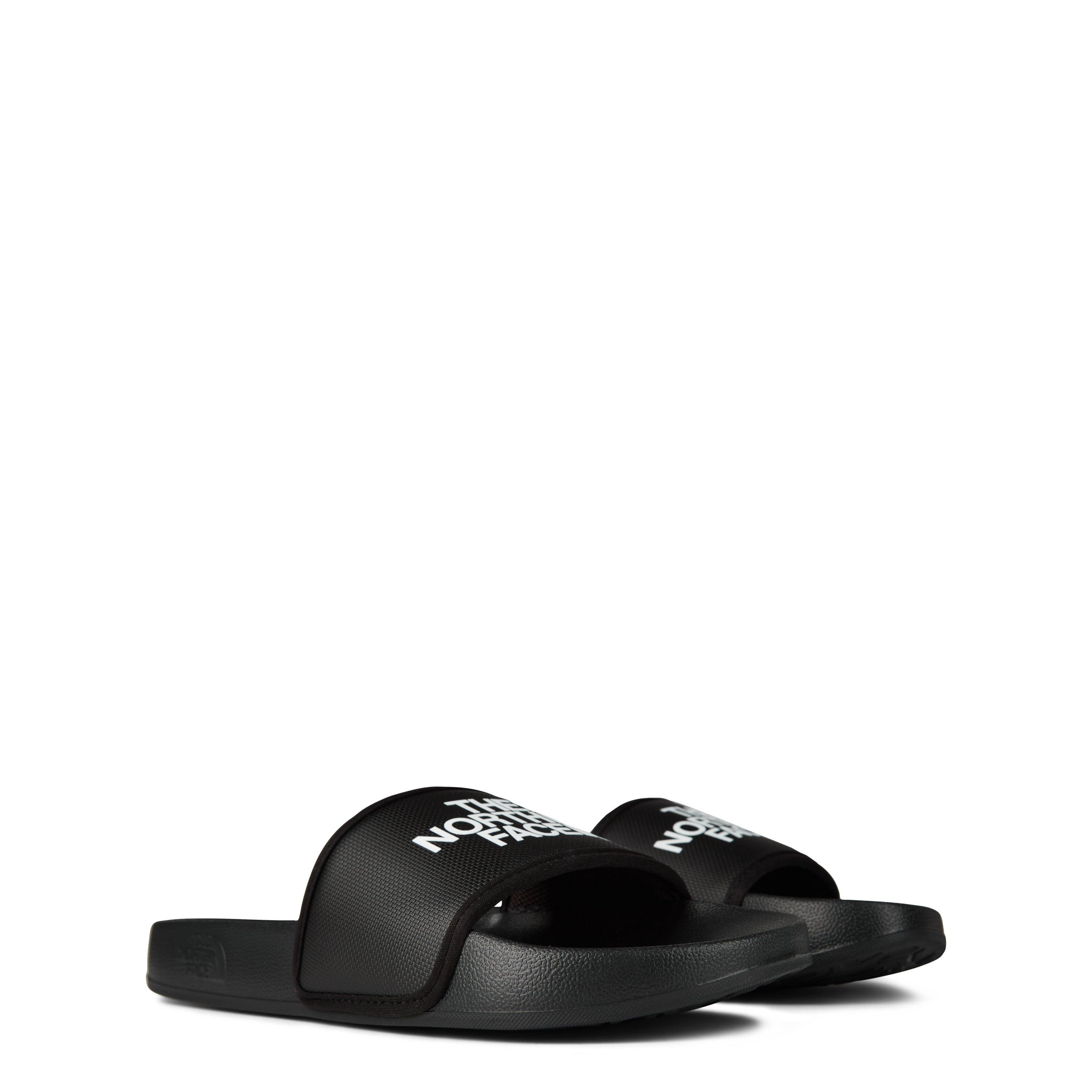 Black/White RY4 - The North Face - Men’S Base Camp Slides Iii - 4