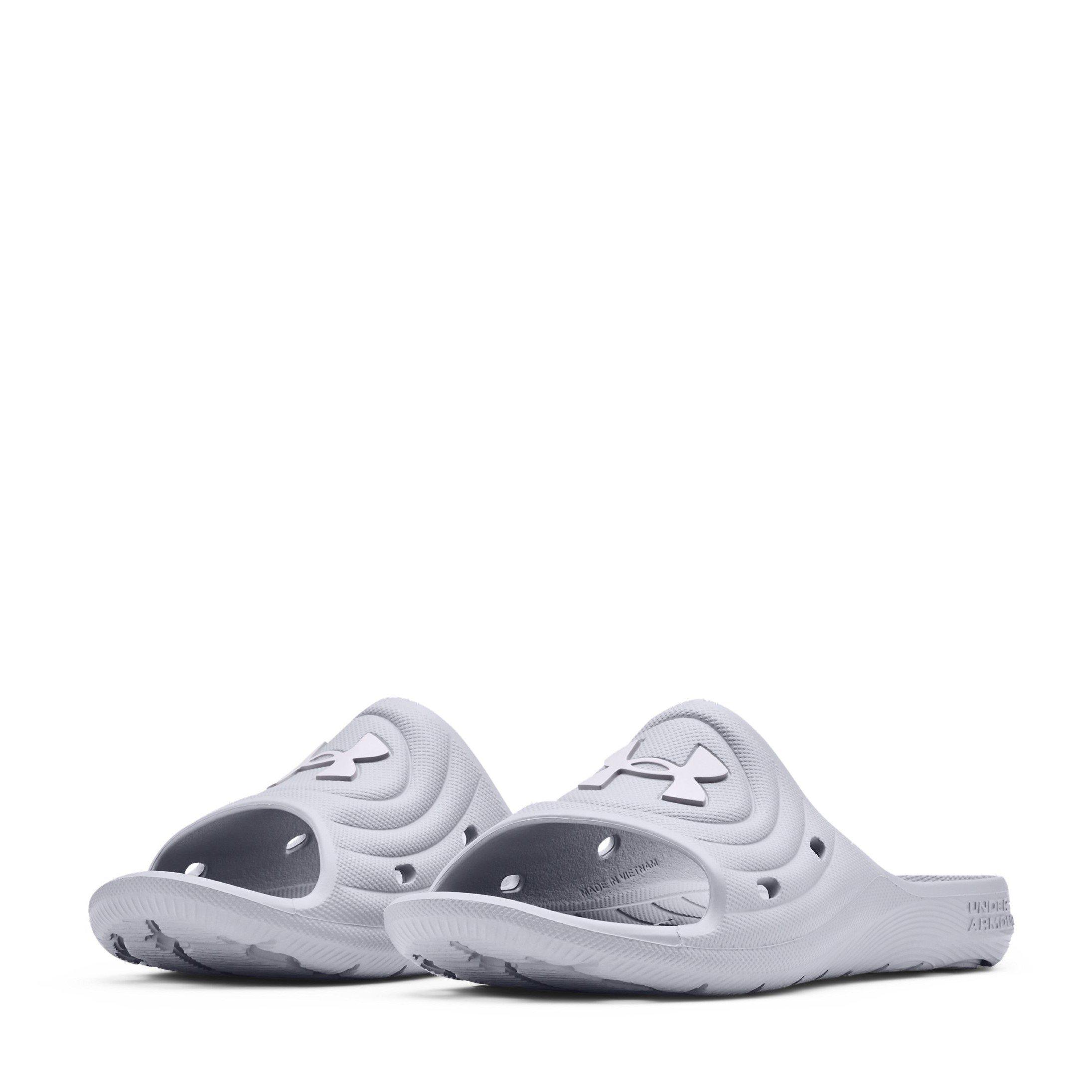 Grey - Under Armour - Locker Sports Sandal - 5
