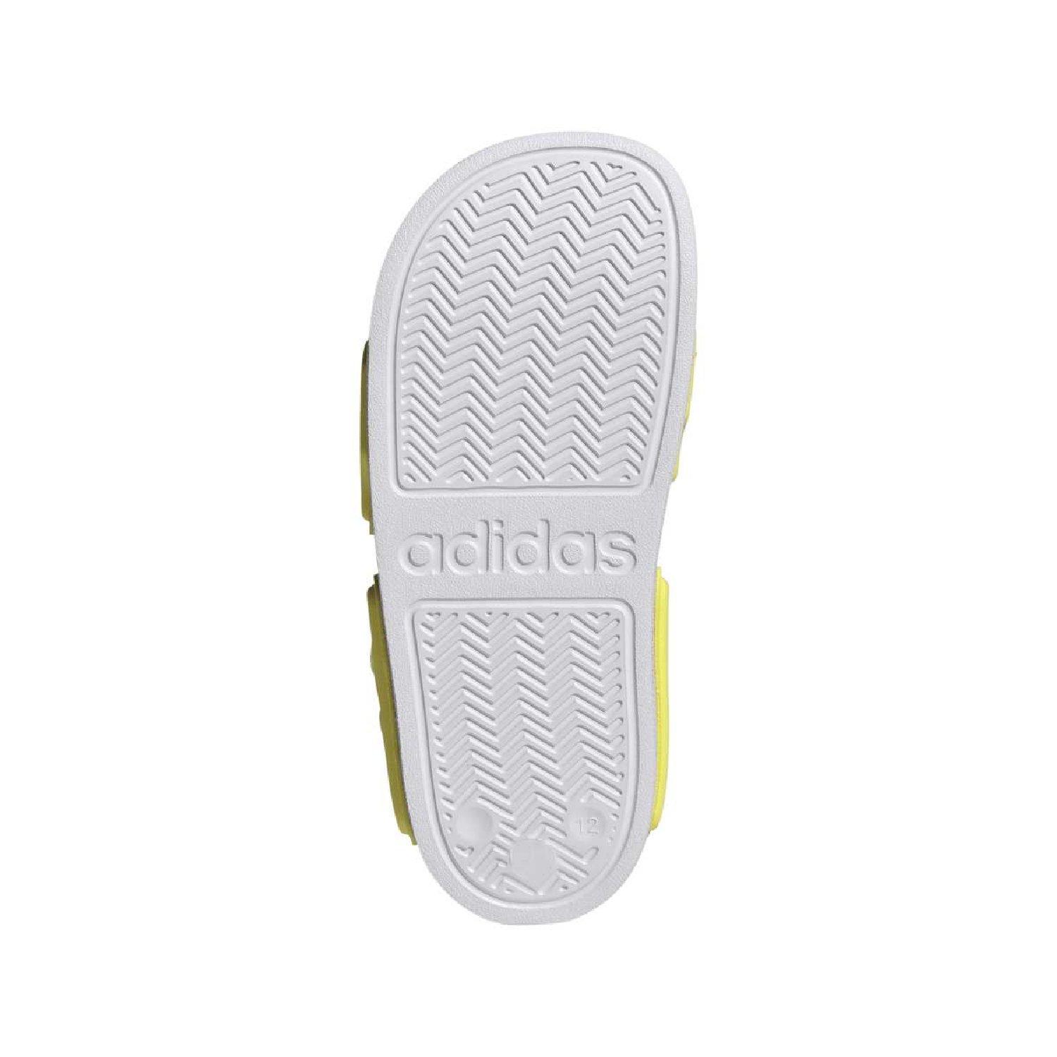 amarelo choque - adidas - adidas Adilette 3 Sandals - 4