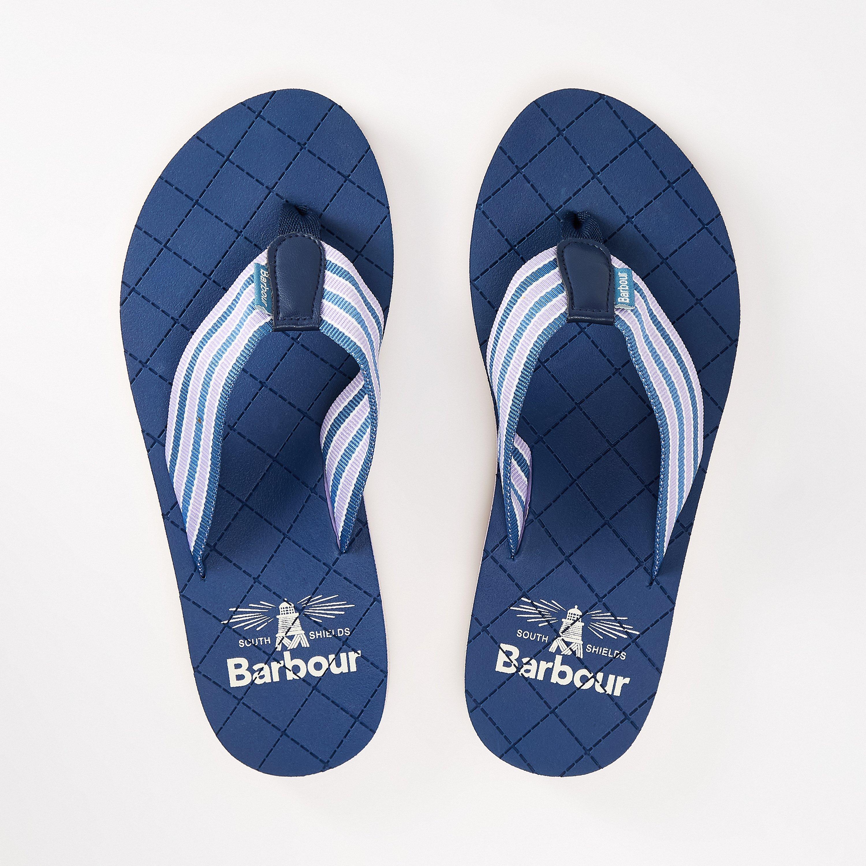 BLU/BLU/WHT - Fila - Adults Float Sliders - 4