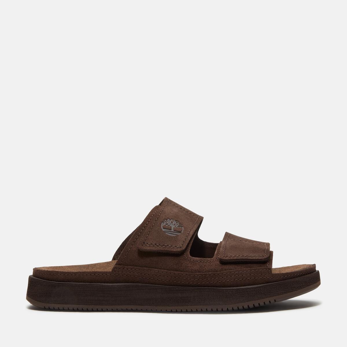 Timberland Men's Flat Sandals - Dark Brown S - 8 (42)
