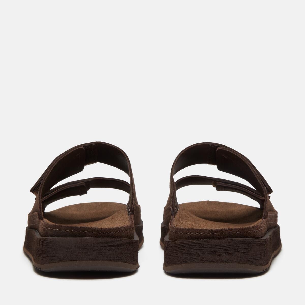 Dark Brown S - Timberland - Men's Flat Sandals - 5