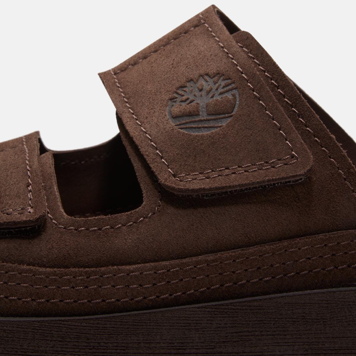 Dark Brown S - Timberland - Men's Flat Sandals - 7